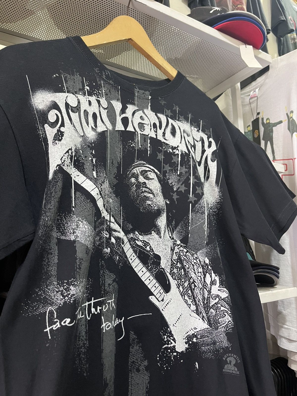 Jimi Hendrix JIMI HENDRIX FACE THE TRUTH T-SHIRT - BLACK Size US L / EU 52-54 / 3 - 3 Thumbnail