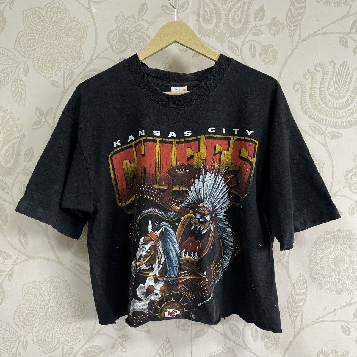Vintage Vintage Tazmania Kansas City Cut TShirt Size US L / EU 52-54 / 3 - 3 Thumbnail