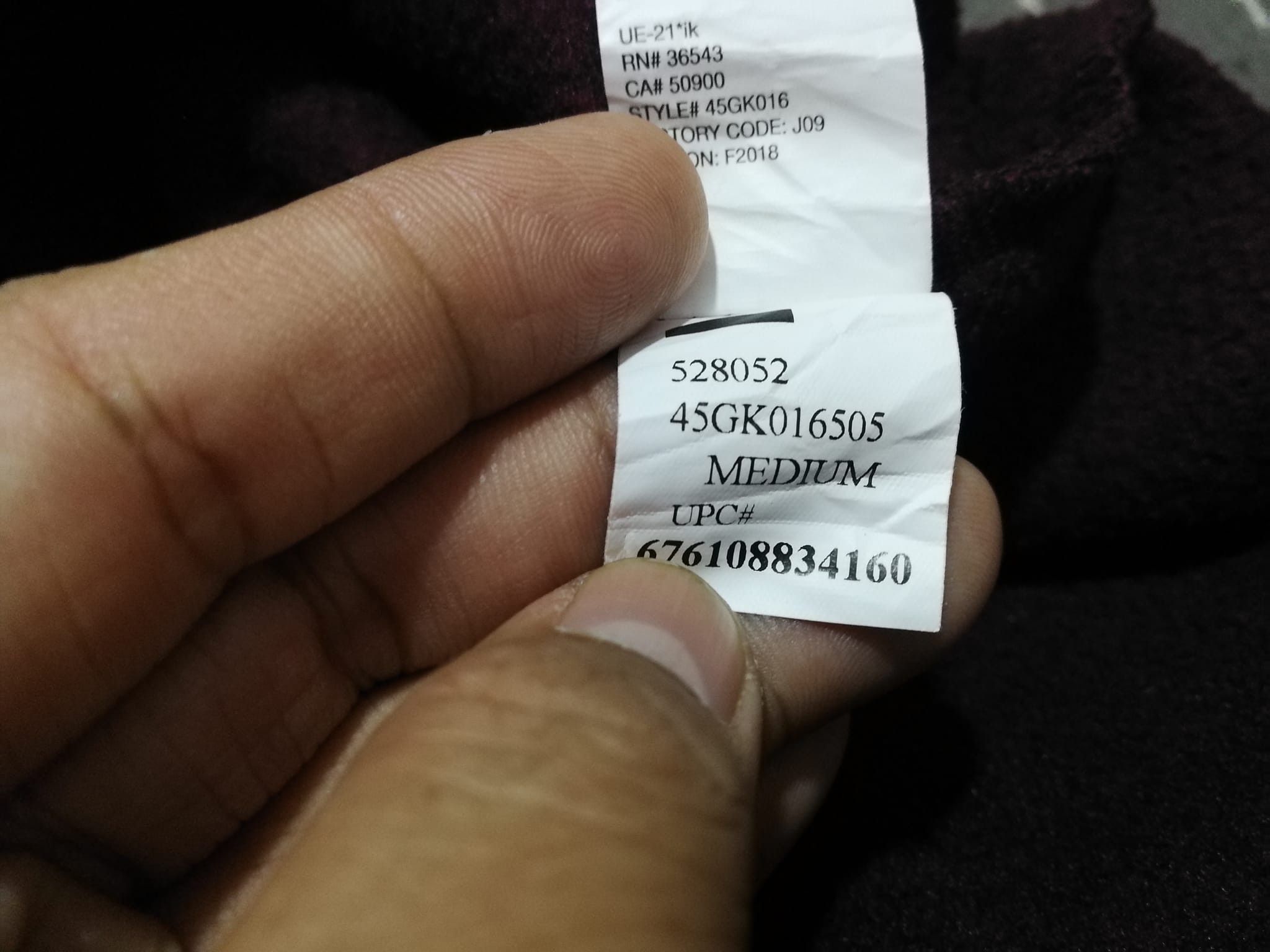 Izod IZOD sweatshirt meroon M 1776 Size US M / EU 48-50 / 2 - 4 Thumbnail