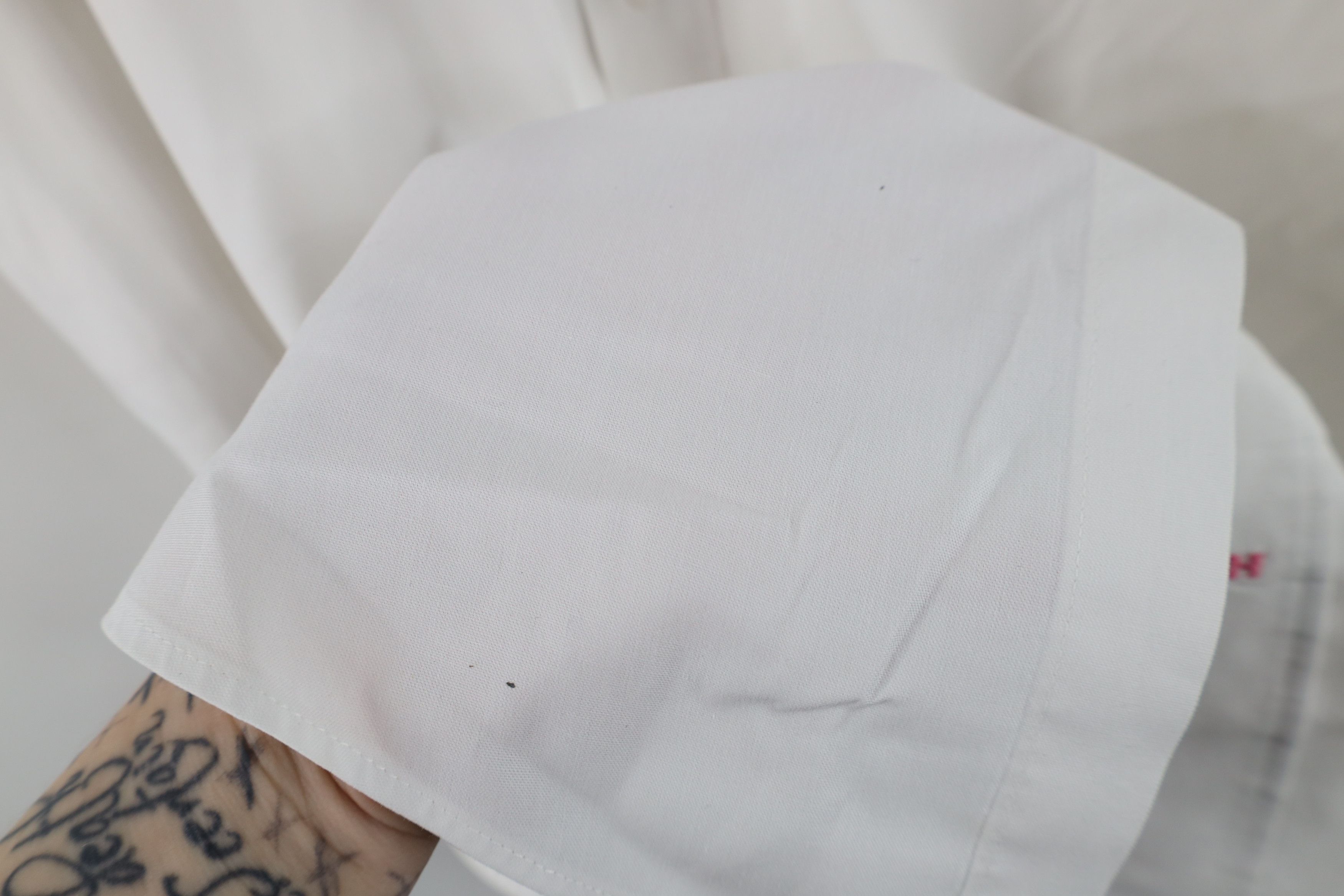 Vintage Vintage 90s Oxford Short Sleeve Button Down Shirt USA White Size US M / EU 48-50 / 2 - 6 Thumbnail