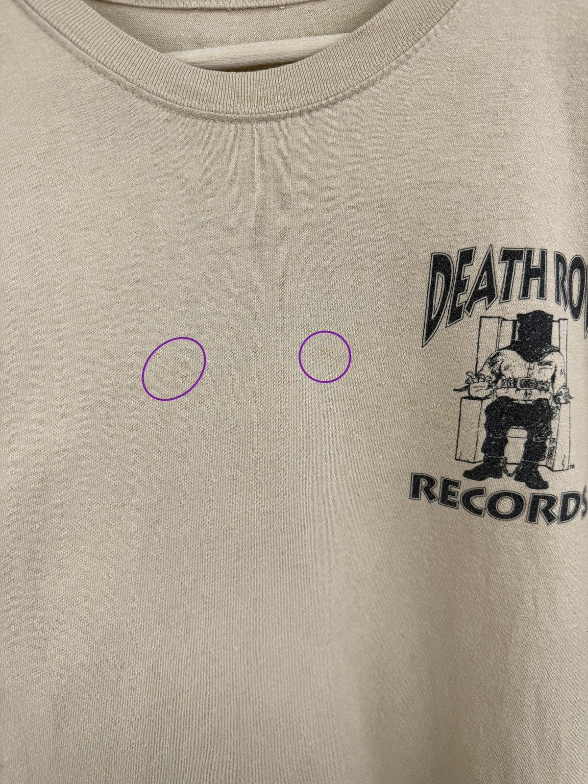 Death Row Records 🇺🇸 Vintage Y2K Death Row Records T-Shirt Hype Vtg Rare Retro Size US M / EU 48-50 / 2 - 10 Thumbnail
