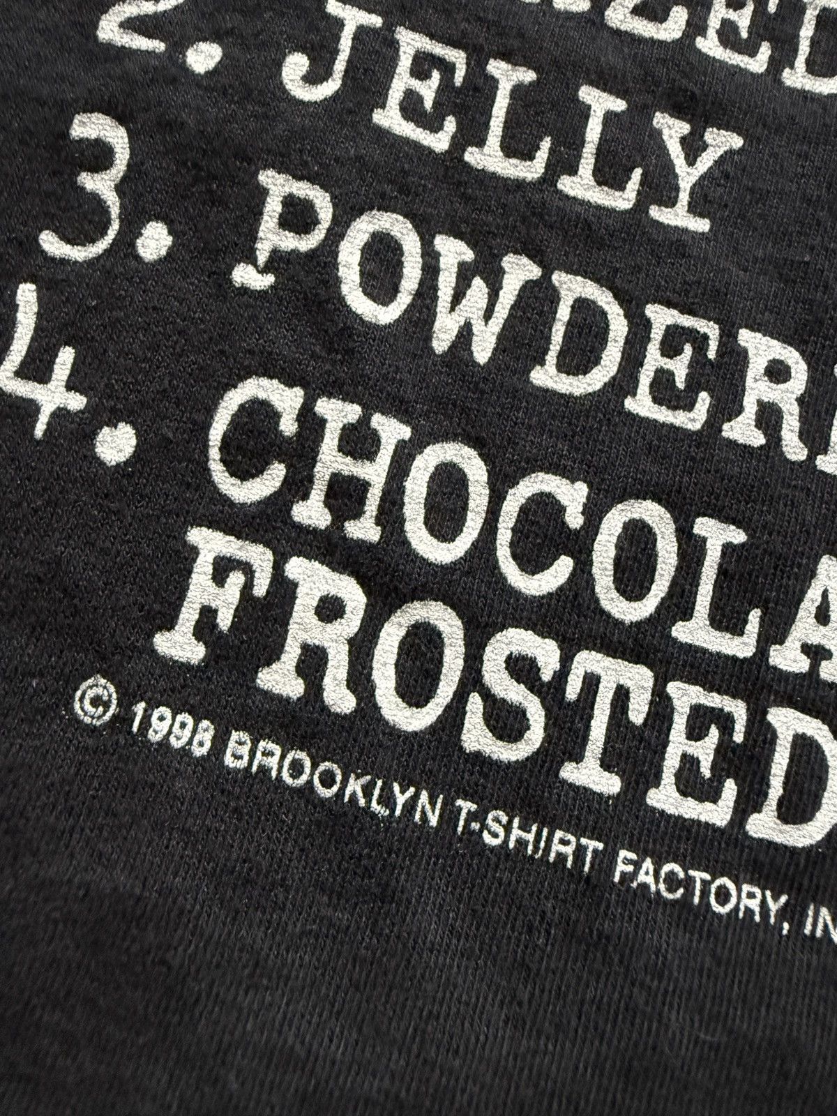Vintage Vintage 90s Police Officer Food Groups Graphic Tee Size US L / EU 52-54 / 3 - 3 Thumbnail