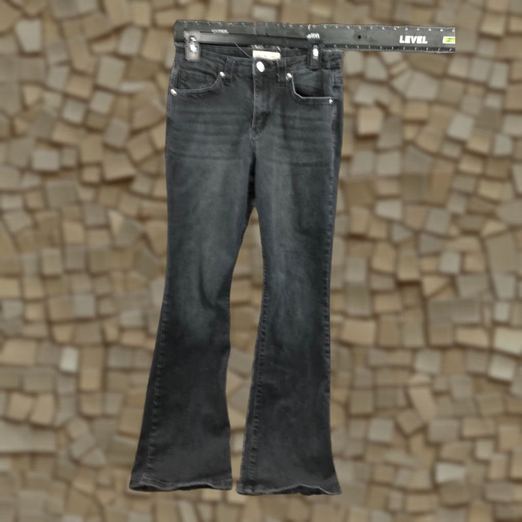 Market Thread Market Bootcut Jeans Size 13 Juniors Womens Dark Wash Black Jeans Casual Regular 5-Pocket Denim N/A Mens Womens Boys Girls Size 34" / US 12 / IT 48 - 1 Thumbnail