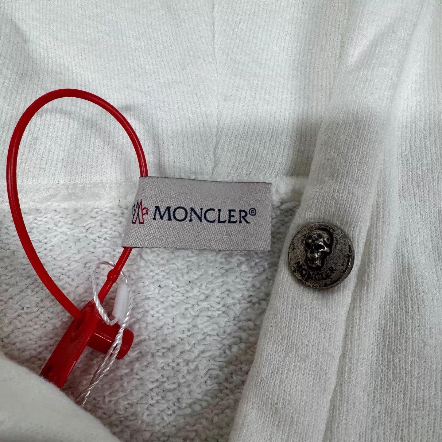 Moncler Moncler x Palm Angels white graffiti print hoodie L 99 new Size US L / EU 52-54 / 3 - 7 Thumbnail