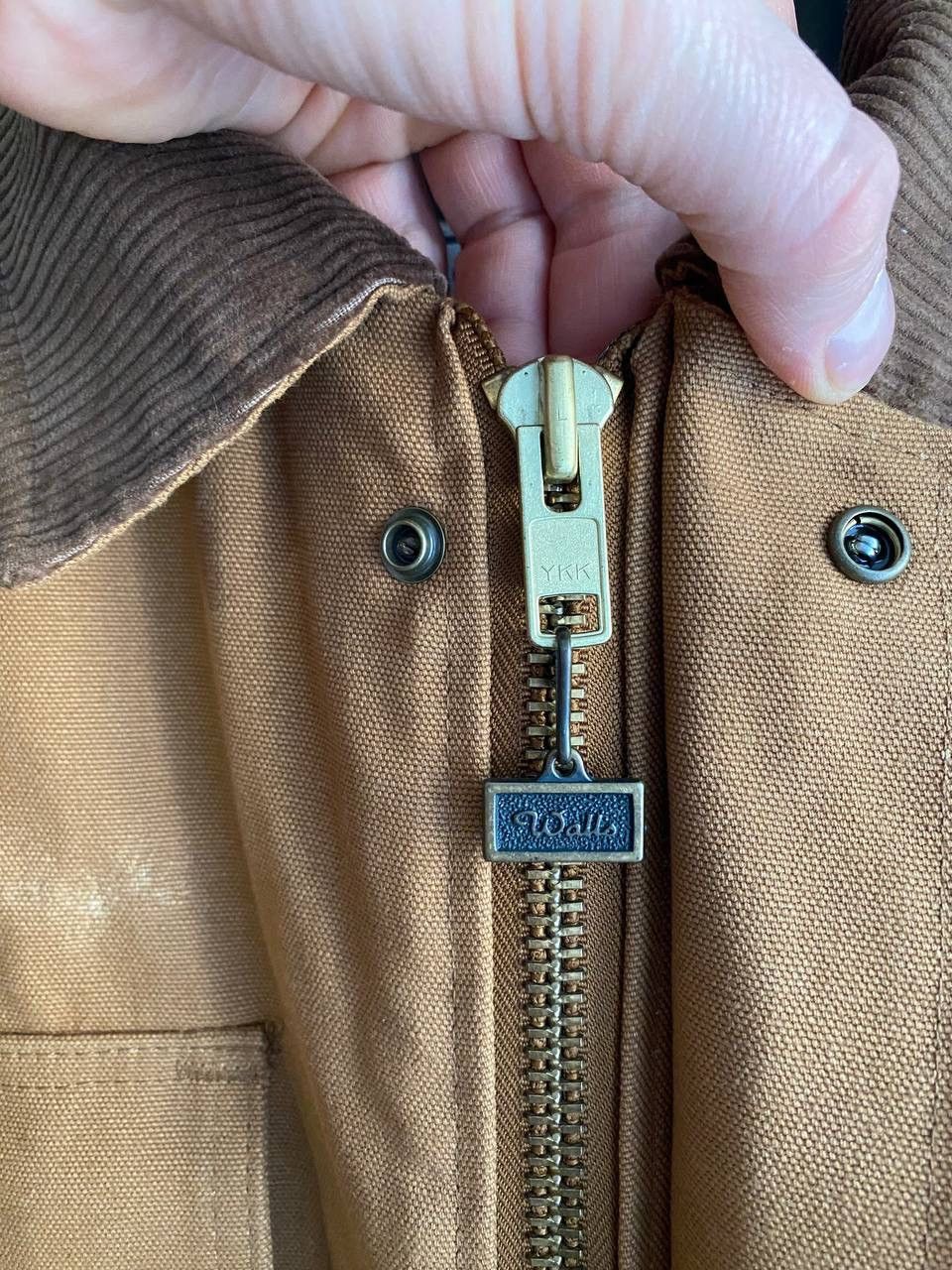 Walls Walls American Vintage Work Canvas Jacket, Sz L, Made in USA Size US L / EU 52-54 / 3 - 15 Thumbnail
