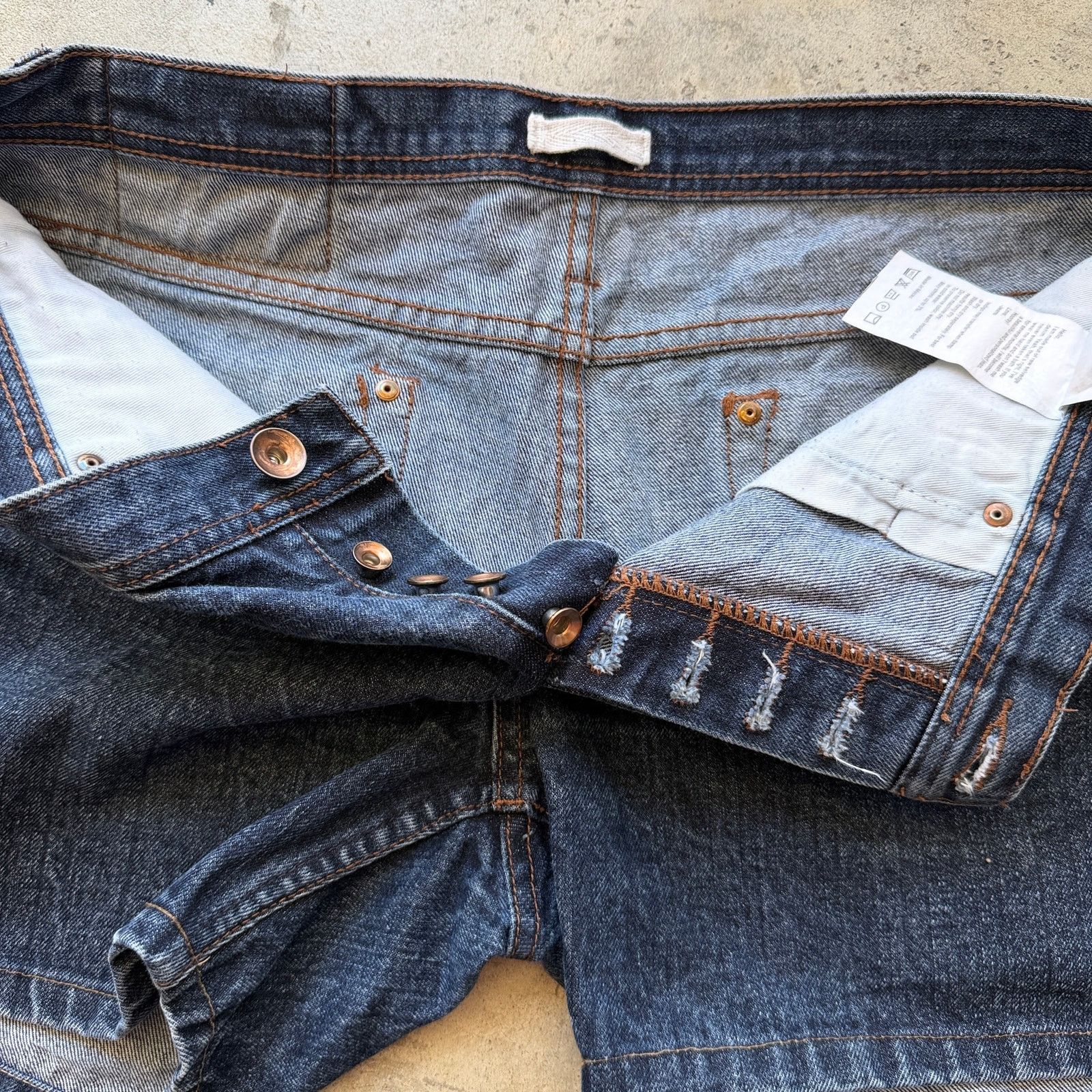 Other Unbranded Brand UB101 Selvedge Denim Shorts 14.5oz Raw Size US 36 / EU 52 - 2 Thumbnail
