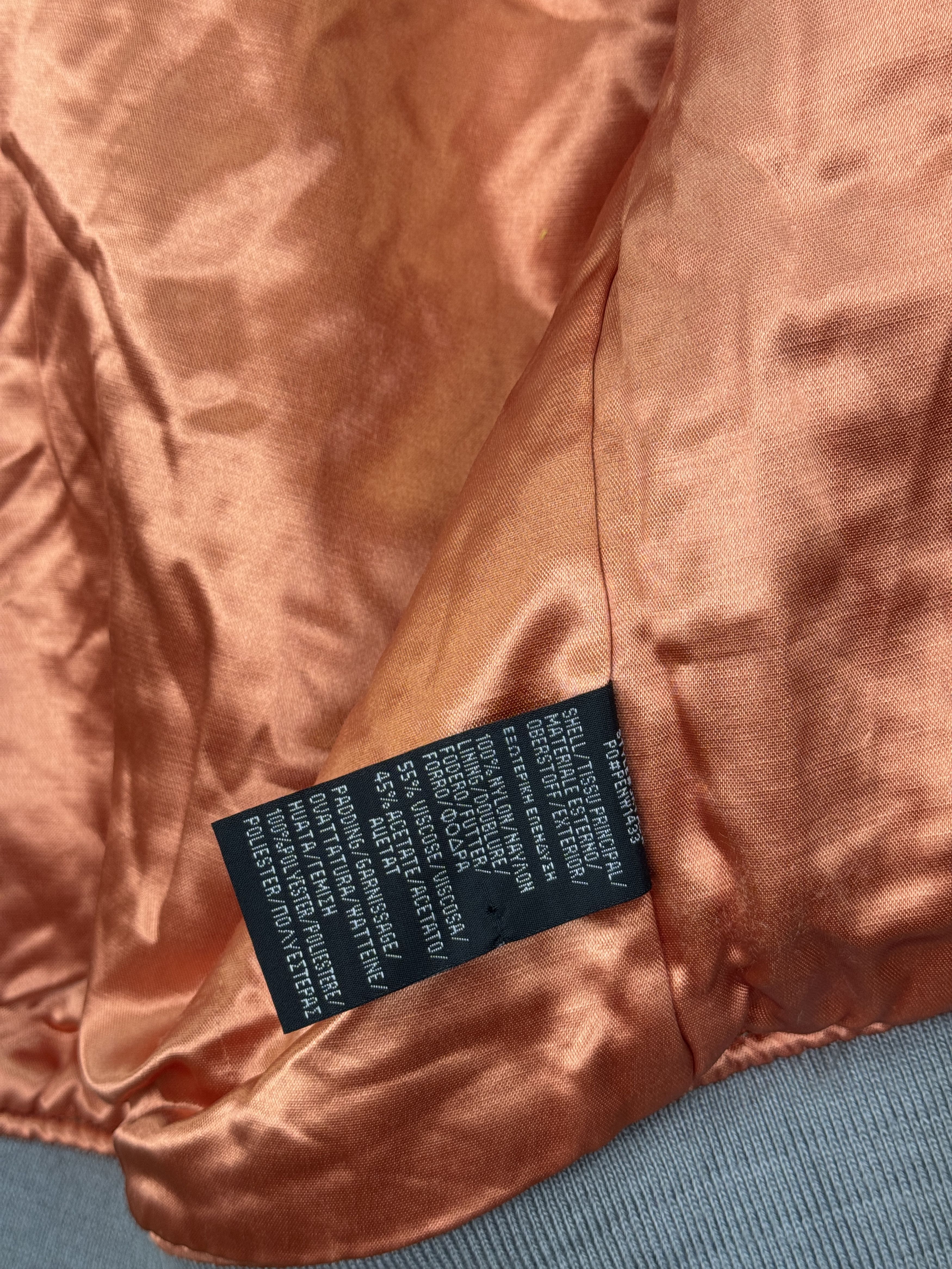 Schott NWT Schott by American College Bomber Jacket MA-1 Teflon Size S / US 4 / IT 40 - 11 Thumbnail