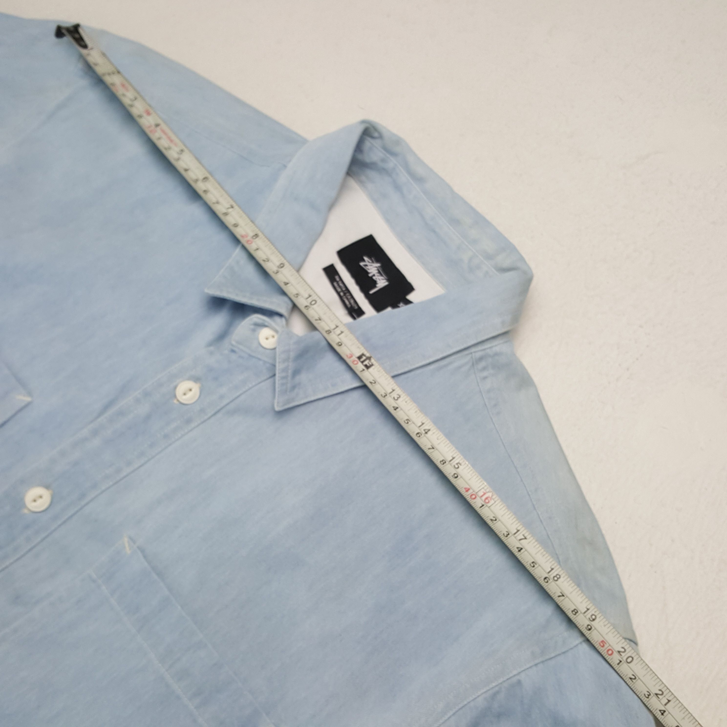 Stussy × Vintage Vintage STUSSY Streetwear Skateboard Shirt C285N36 Size US XL / EU 56 / 4 - 6 Thumbnail