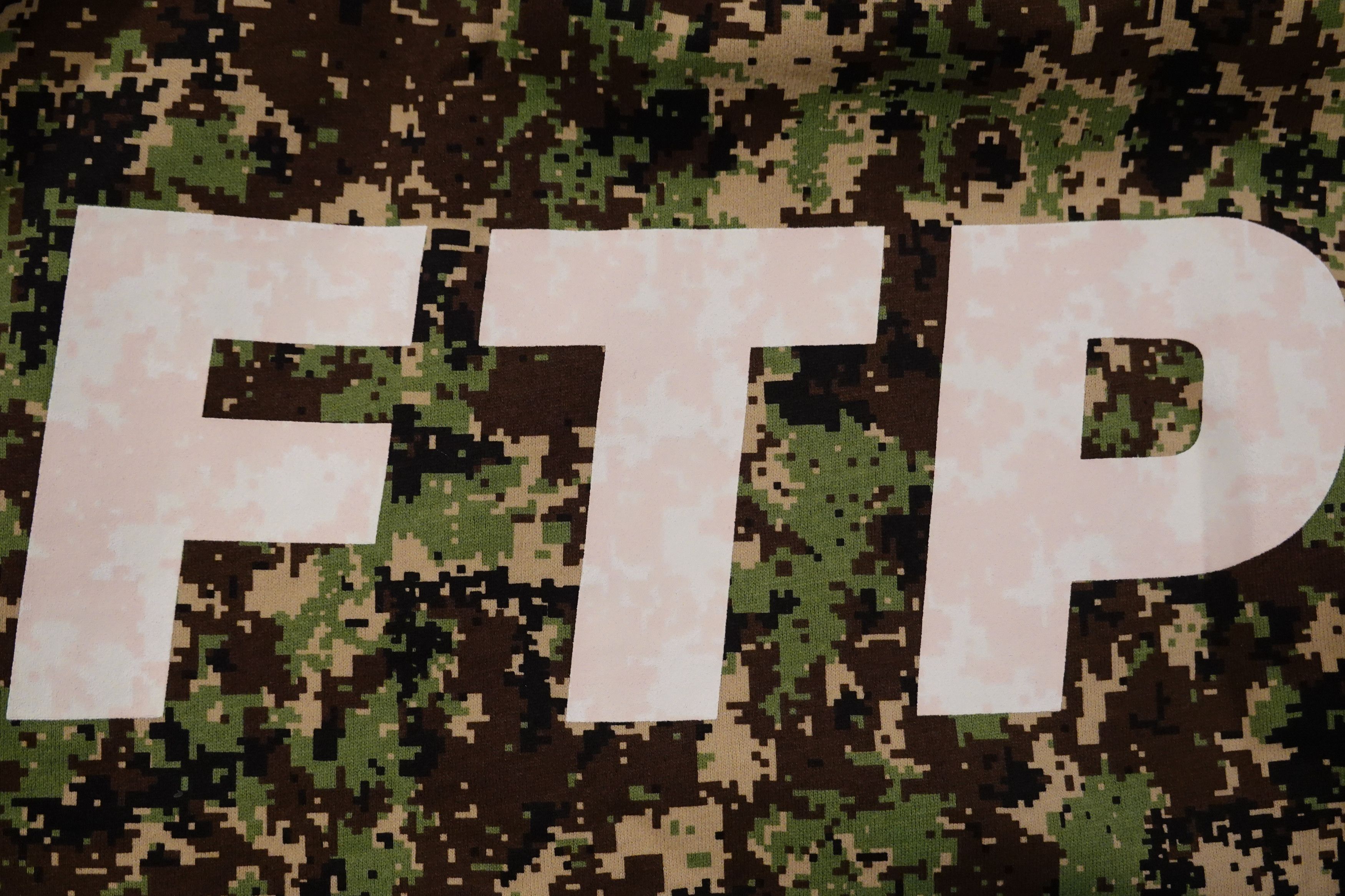 Fuck The Population Digital Camo Logo Pullover Size US M / EU 48-50 / 2 - 5 Thumbnail