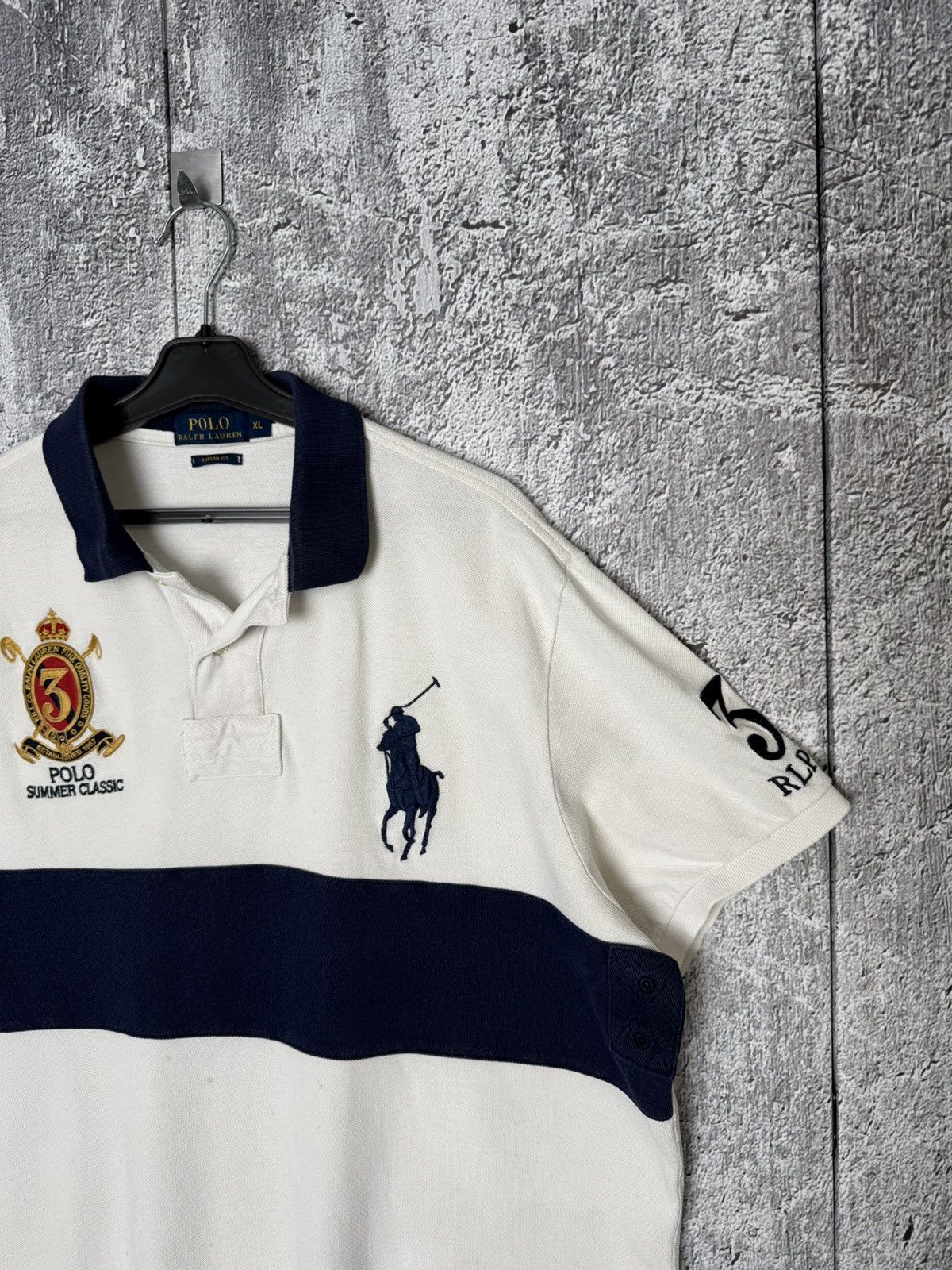 Polo Ralph Lauren Polo Ralph Lauren Summer Classic Crest RLPC Polo T-Shirt Size US XL / EU 56 / 4 - 2 Thumbnail