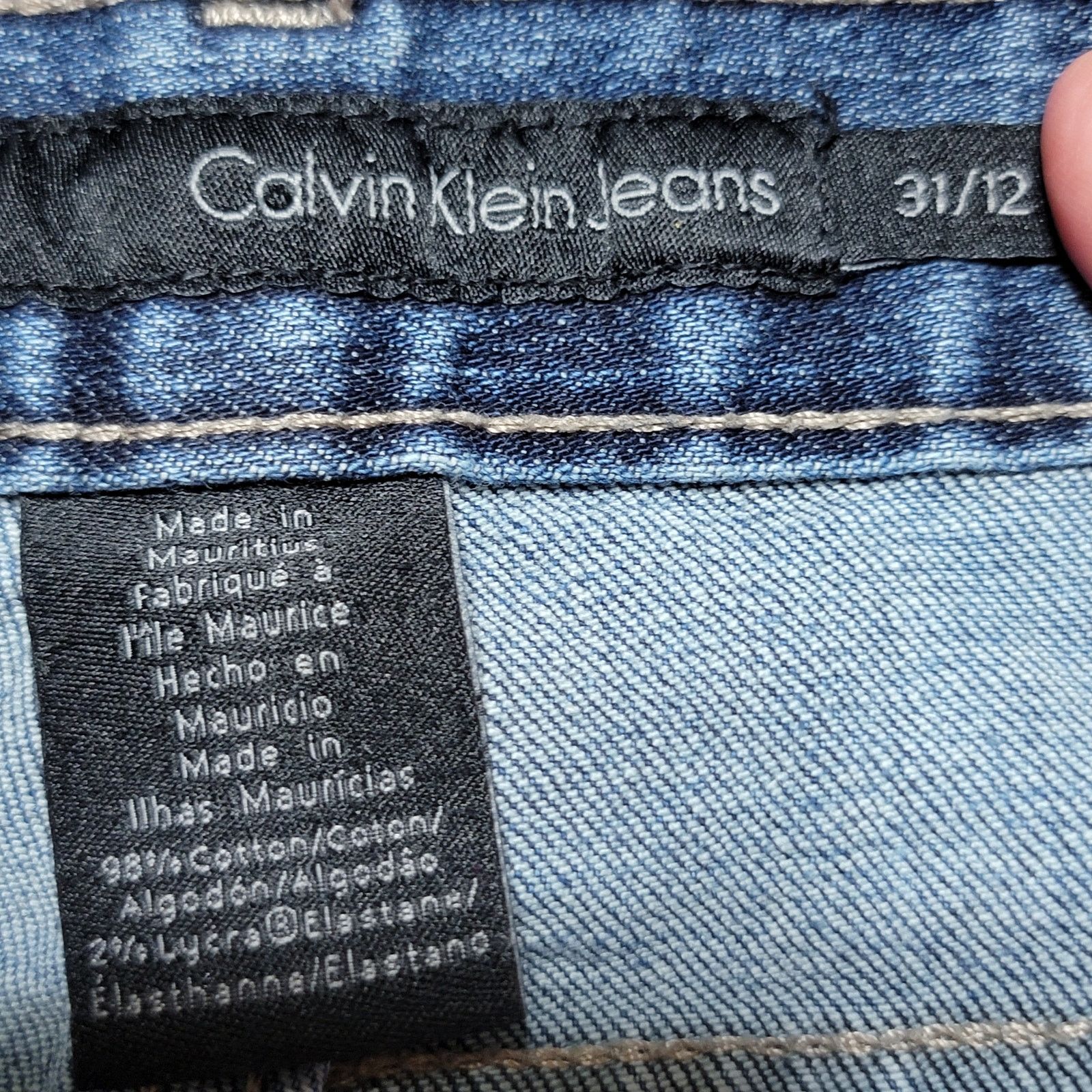 Calvin Klein Calvin Klein Skinny Jeans - Size 31/12 Size 33" - 5 Thumbnail