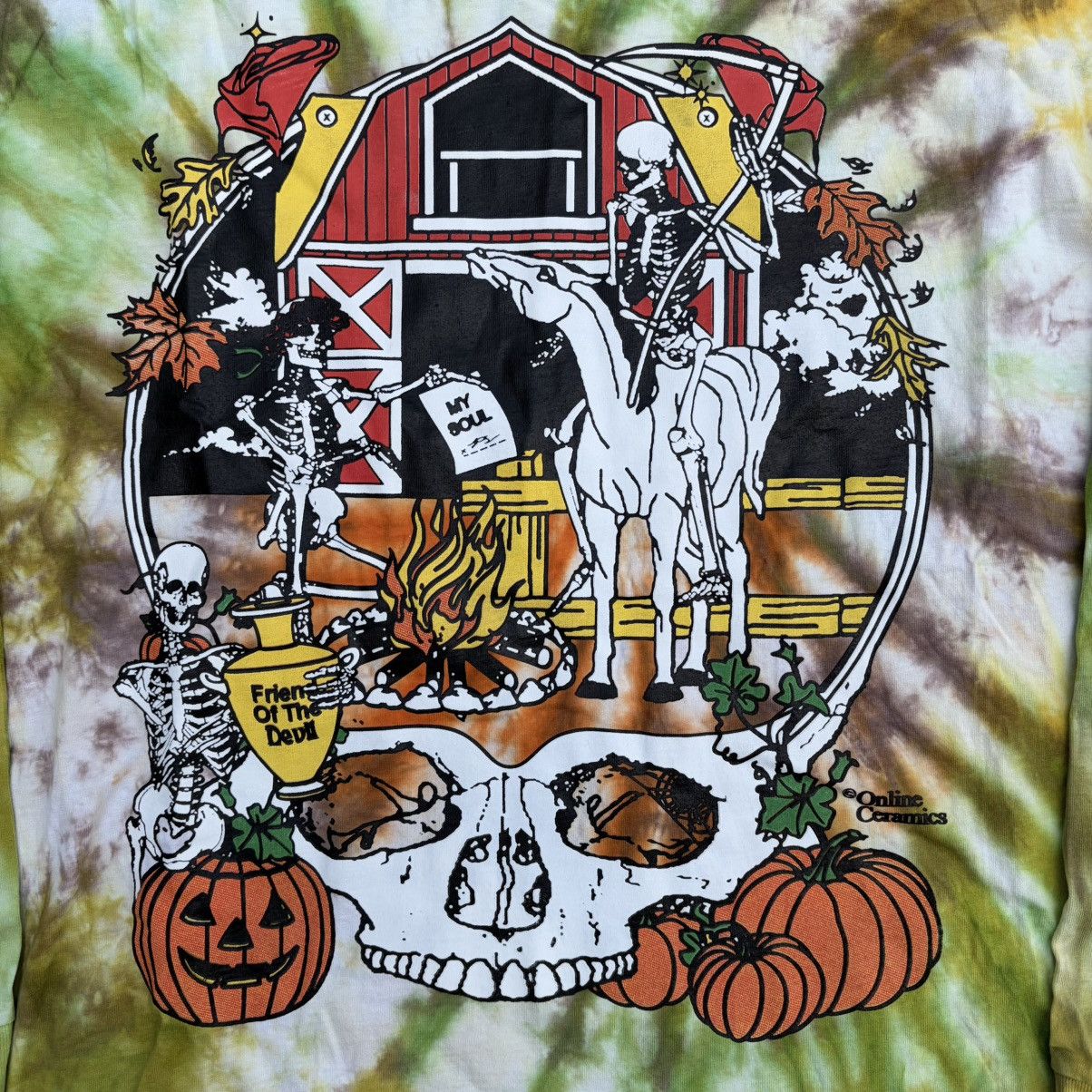 Online Ceramics Online Ceramics Dead Patience Tie Dye Long Sleeve Size XL Size US XL / EU 56 / 4 - 3 Thumbnail