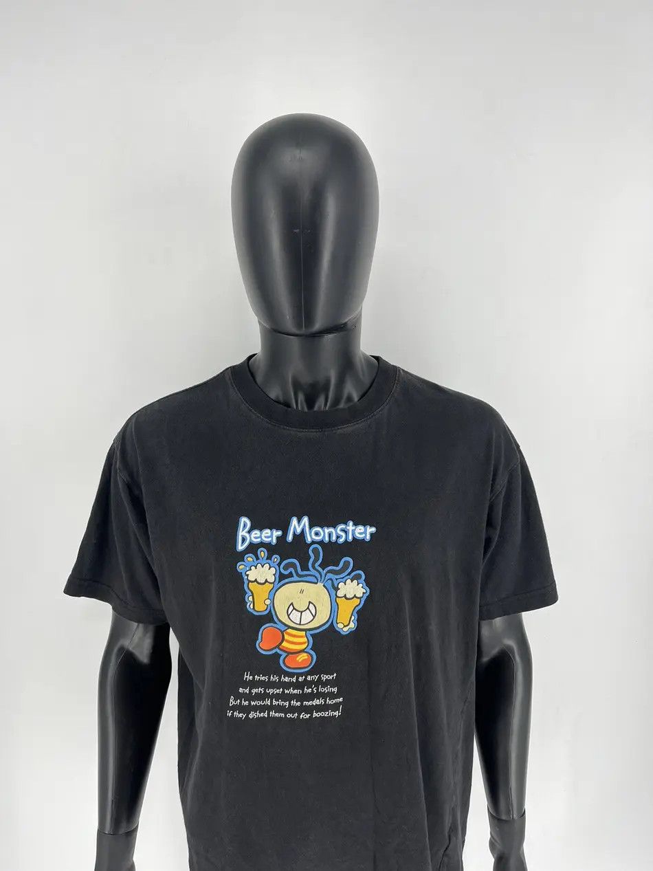 Band Tees Bubblegum Vintage Crazy Tee Big Logo “Beer Monster” Size M Size US L / EU 52-54 / 3 - 4 Thumbnail