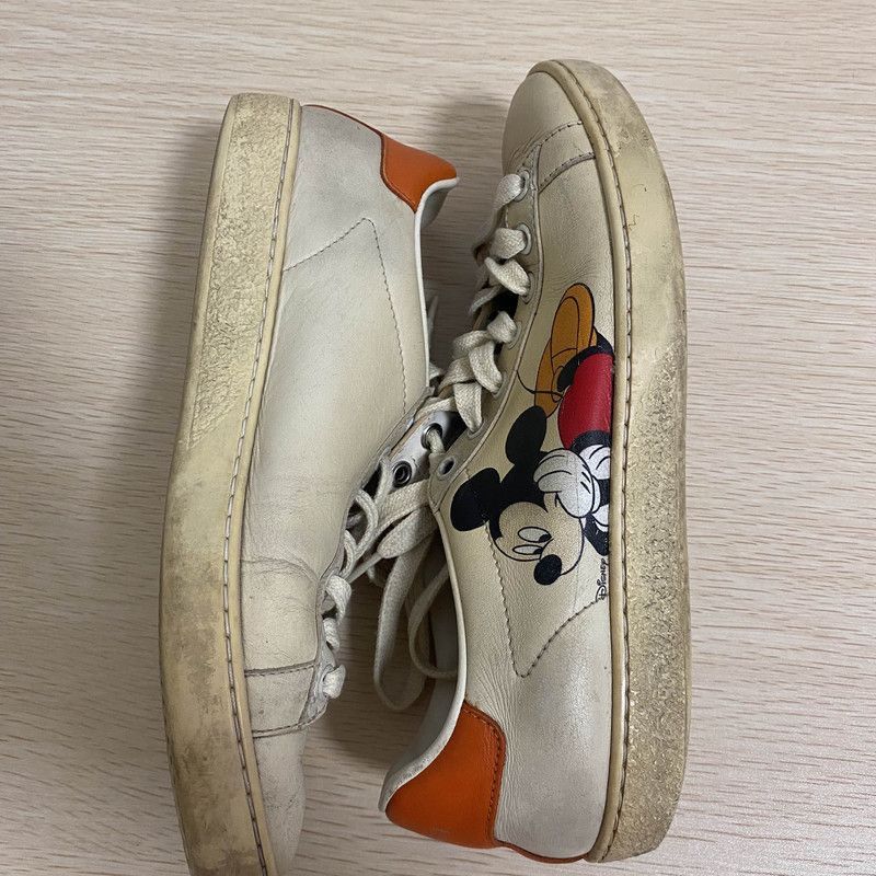 Gucci Gucci Mickey Mouse Ace Sneakers for Women -2508 Size US 6 / IT 36 - 6 Thumbnail