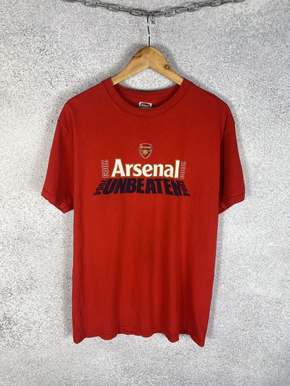 Other Vintage Arsenal Unbeaten 2003 2004 Champion EPL Football Tee Size US M / EU 48-50 / 2 - 1 Thumbnail