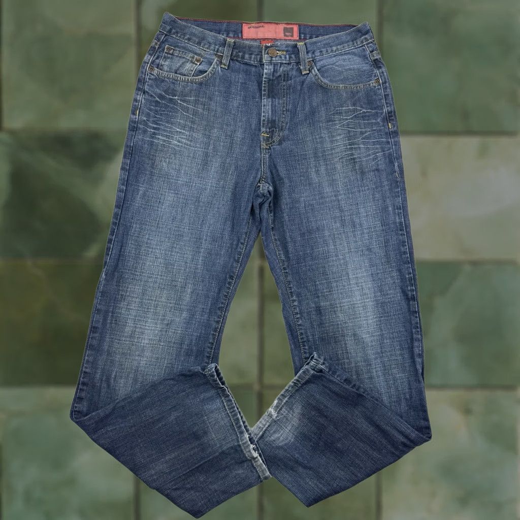 Mossimo VINTAGE Mossimo Jeans Men's 30x30 Baggy Relaxed Hipster Y2K 90s Punk USA Blue Cotton Jeans Relaxed Straight Mens 30 Inseam XS-? Size US 30 / EU 46 - 1 Thumbnail