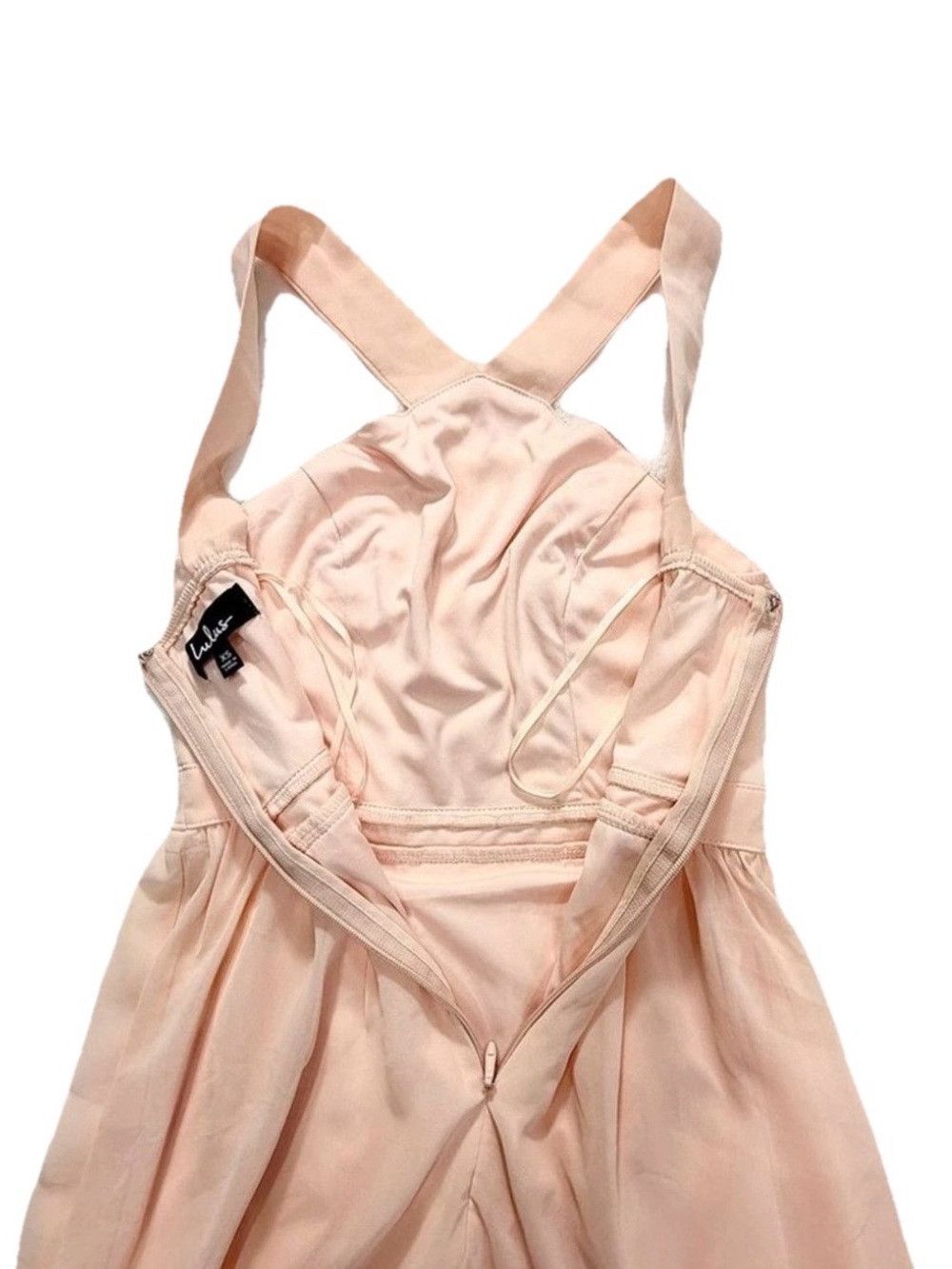 Lulus Air of Romance Peach Sleeveless Chiffon Maxi Dress Size XS Size XS / US 0-2 / IT 36-38 - 12 Thumbnail