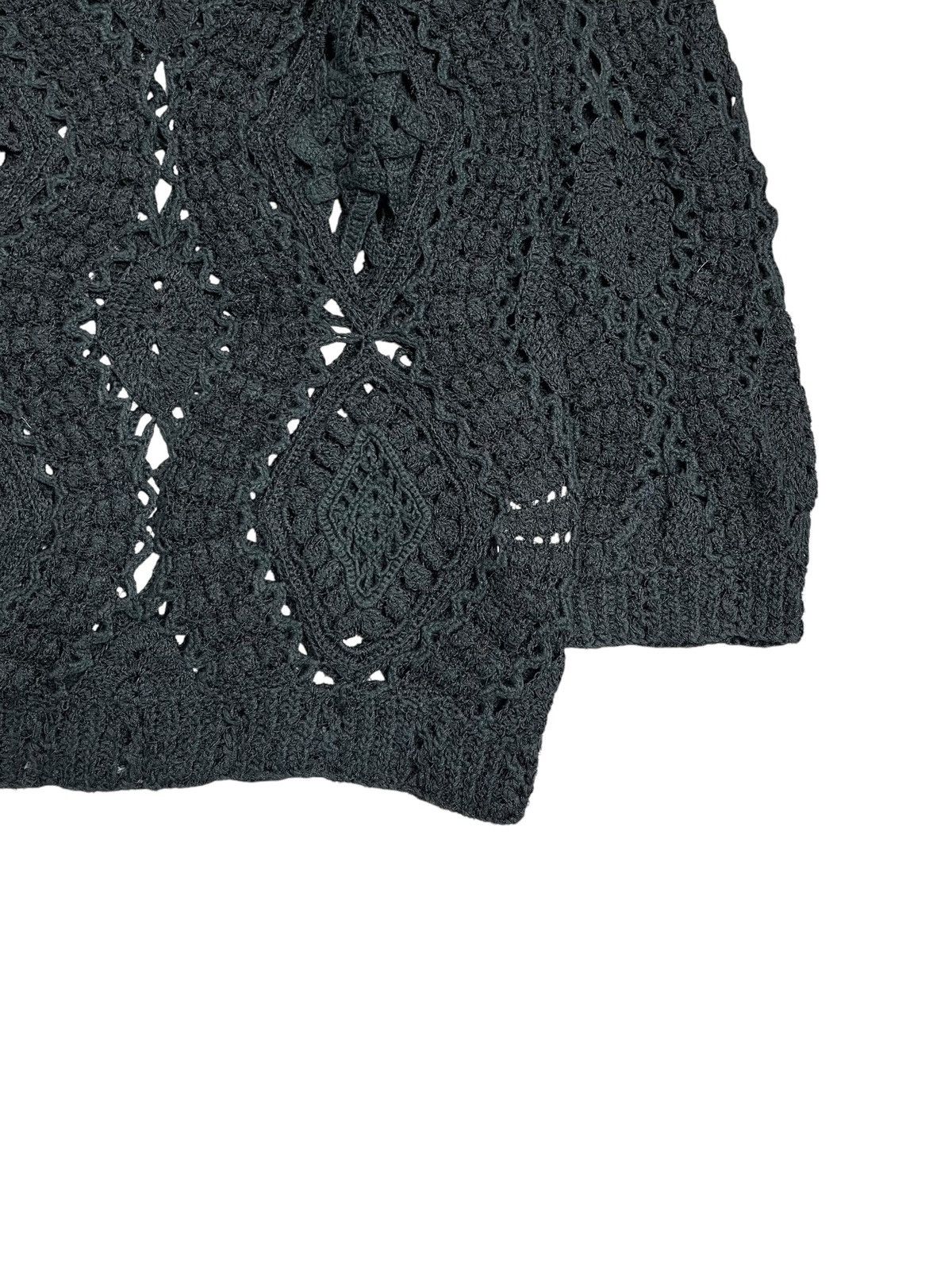 Japanese Brand 2000s Yoshiyuki Konishi - Hand Knit Sweater Size US M / EU 48-50 / 2 - 2 Thumbnail