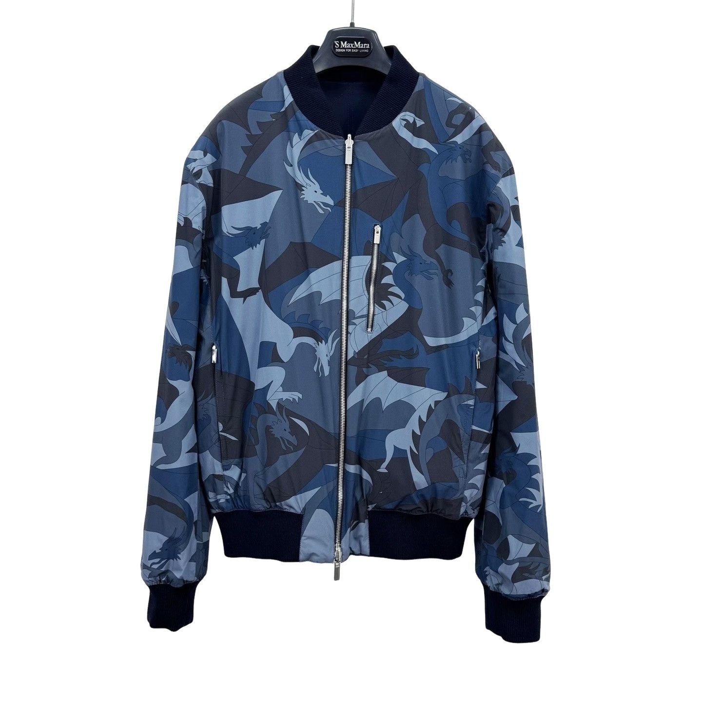 Hermes Hermes Dragon Reversible Bomber Jacket Size M Size US M / EU 48-50 / 2 - 1 Thumbnail