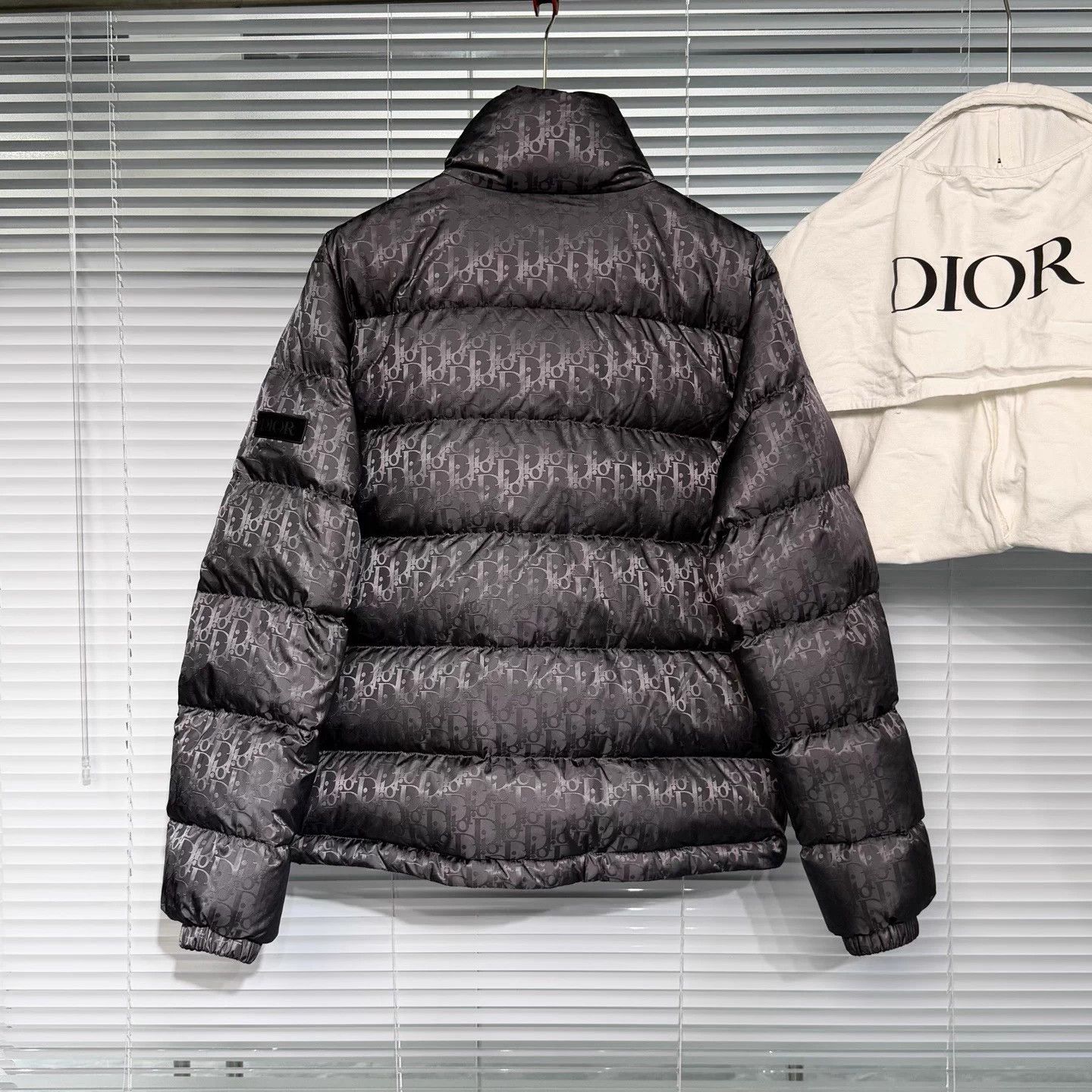 Dior DIOR down jacket, size 46, Oblique monogram print, Size S / US 4 / IT 40 - 2 Thumbnail