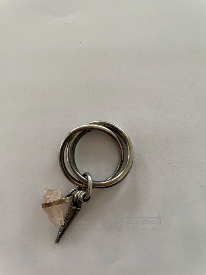 Ann Demeulemeester Ann Demeulemeester Size L Men's Multi-Ring Pendant Decorat Size ONE SIZE - 1 Thumbnail