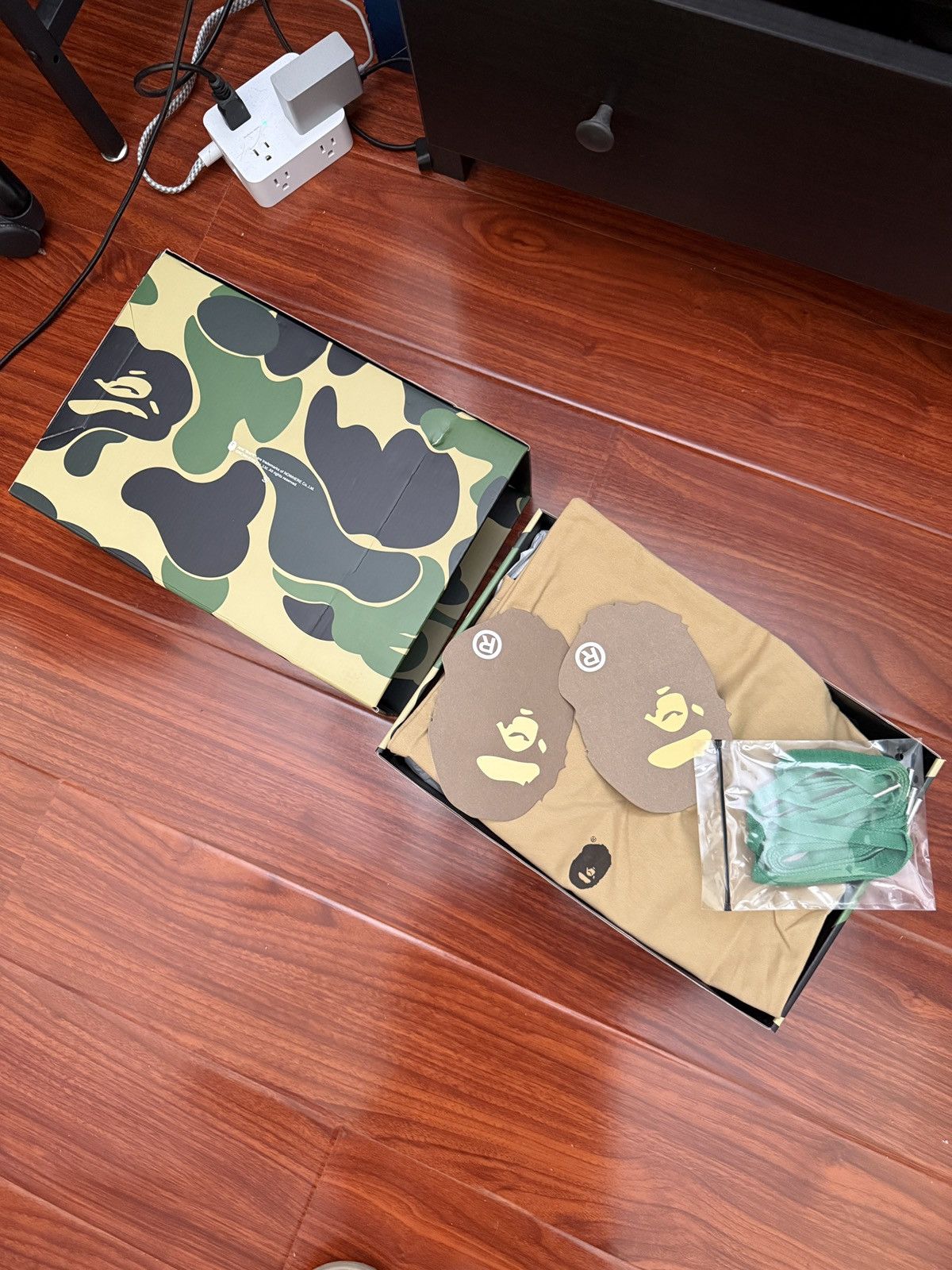 Bape Bapesta icon low green Size US 8.5 / EU 41-42 - 7 Thumbnail