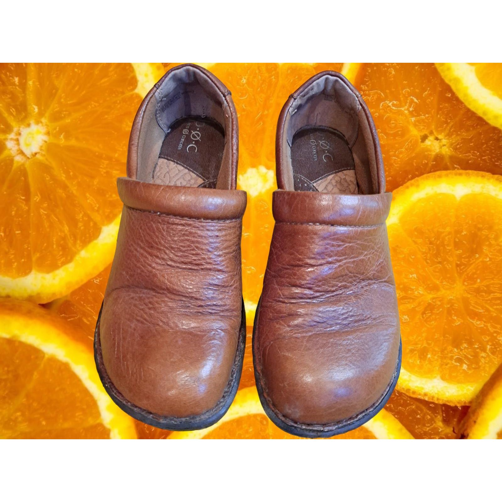 Other B.O.C Brown Clog/Mule with 2 Inch Heel Size 6.5 Size ONE SIZE - 1 Thumbnail