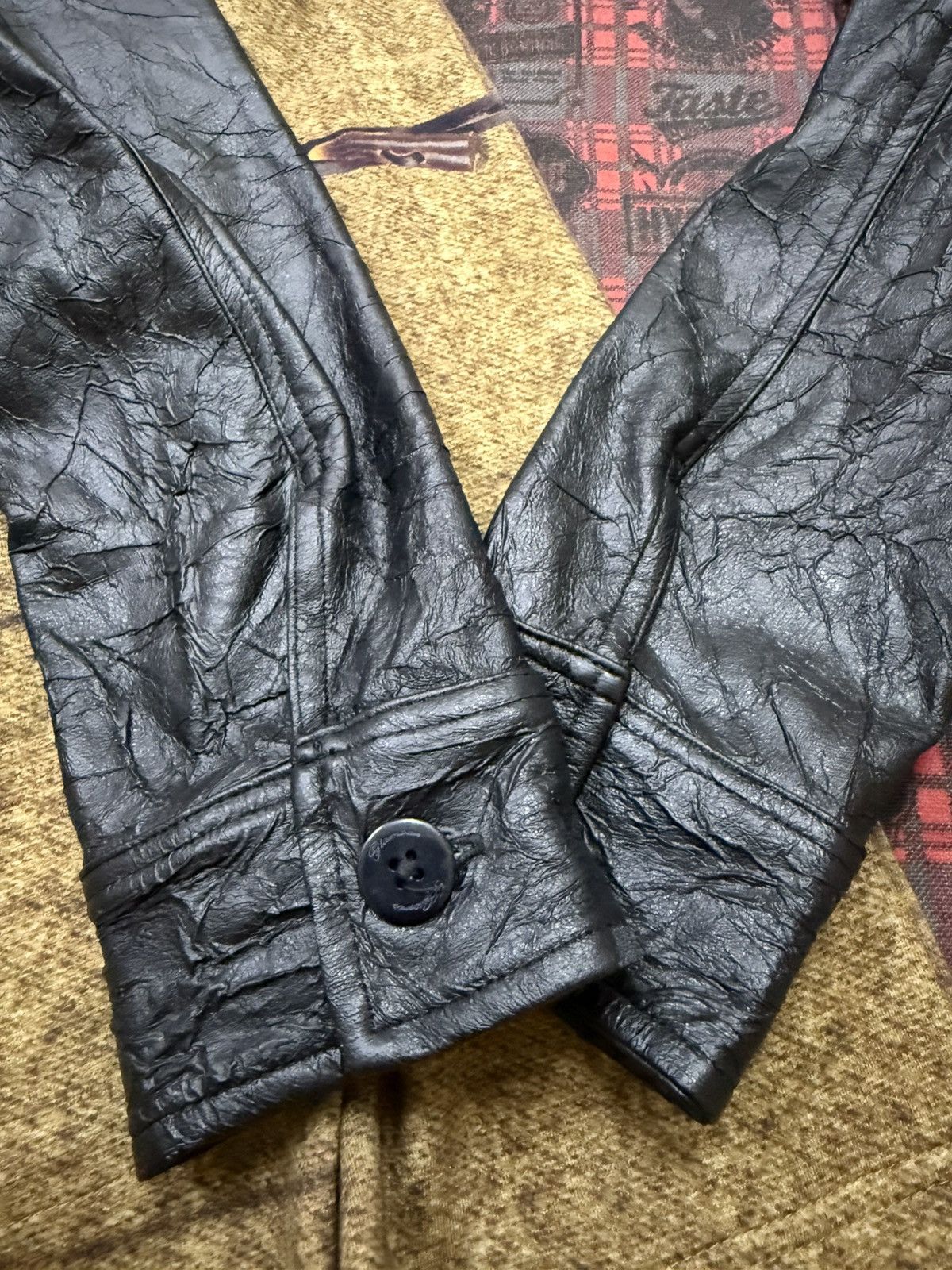 Hysteric Glamour Vintage Y2K Hysteric Glamour Pvc Sleeve Hoodie Sweater Size US S / EU 44-46 / 1 - 13 Thumbnail