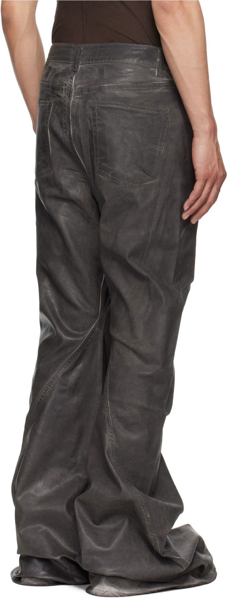 Rick Owens Rick Owens Spiral Flare Wax Jeans Size US 32 / EU 48 - 4 Thumbnail