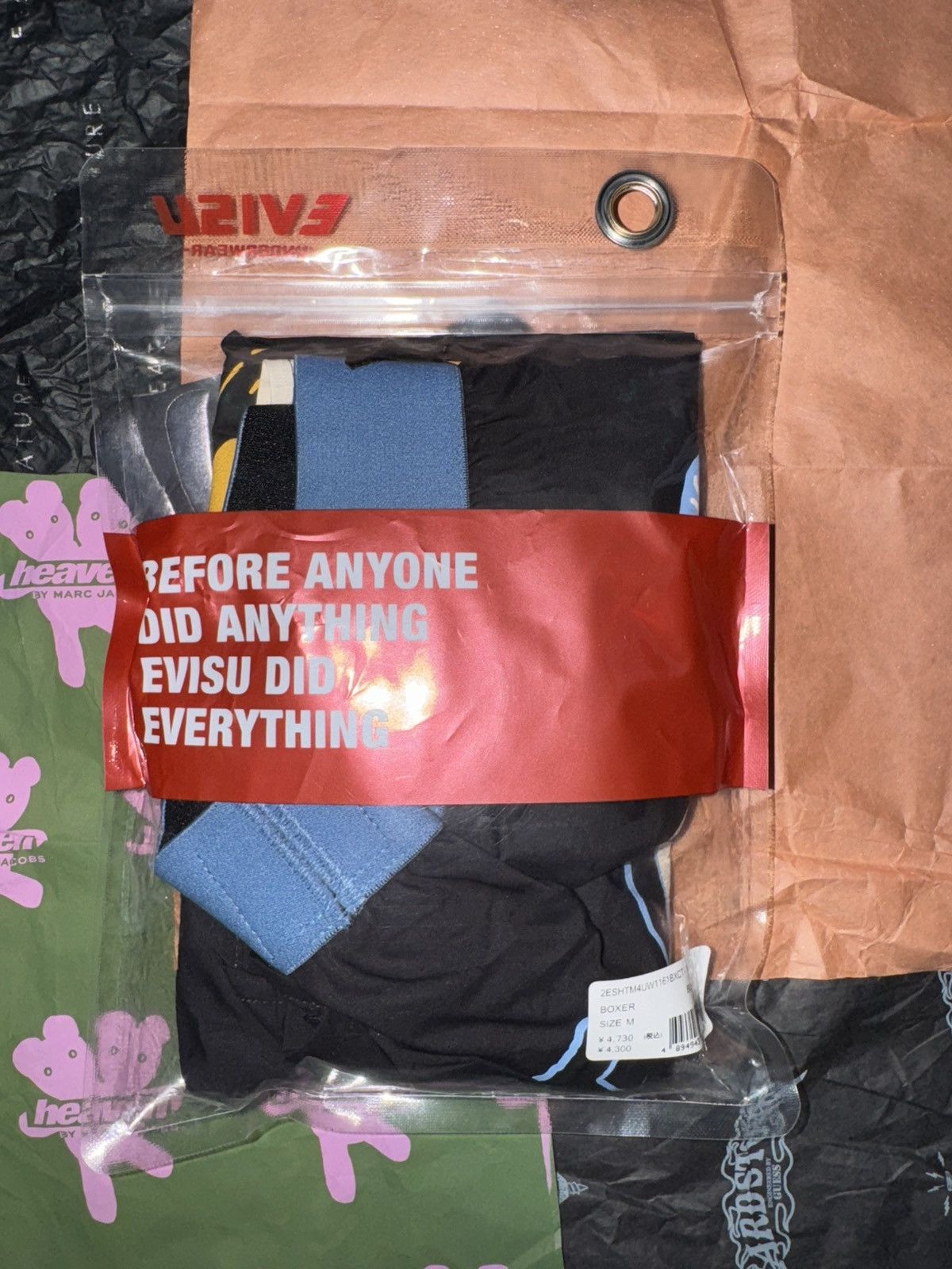 Evisu EVISU BOXERS UNDERWEAR - Custom RARE Size 32 - 2 Thumbnail