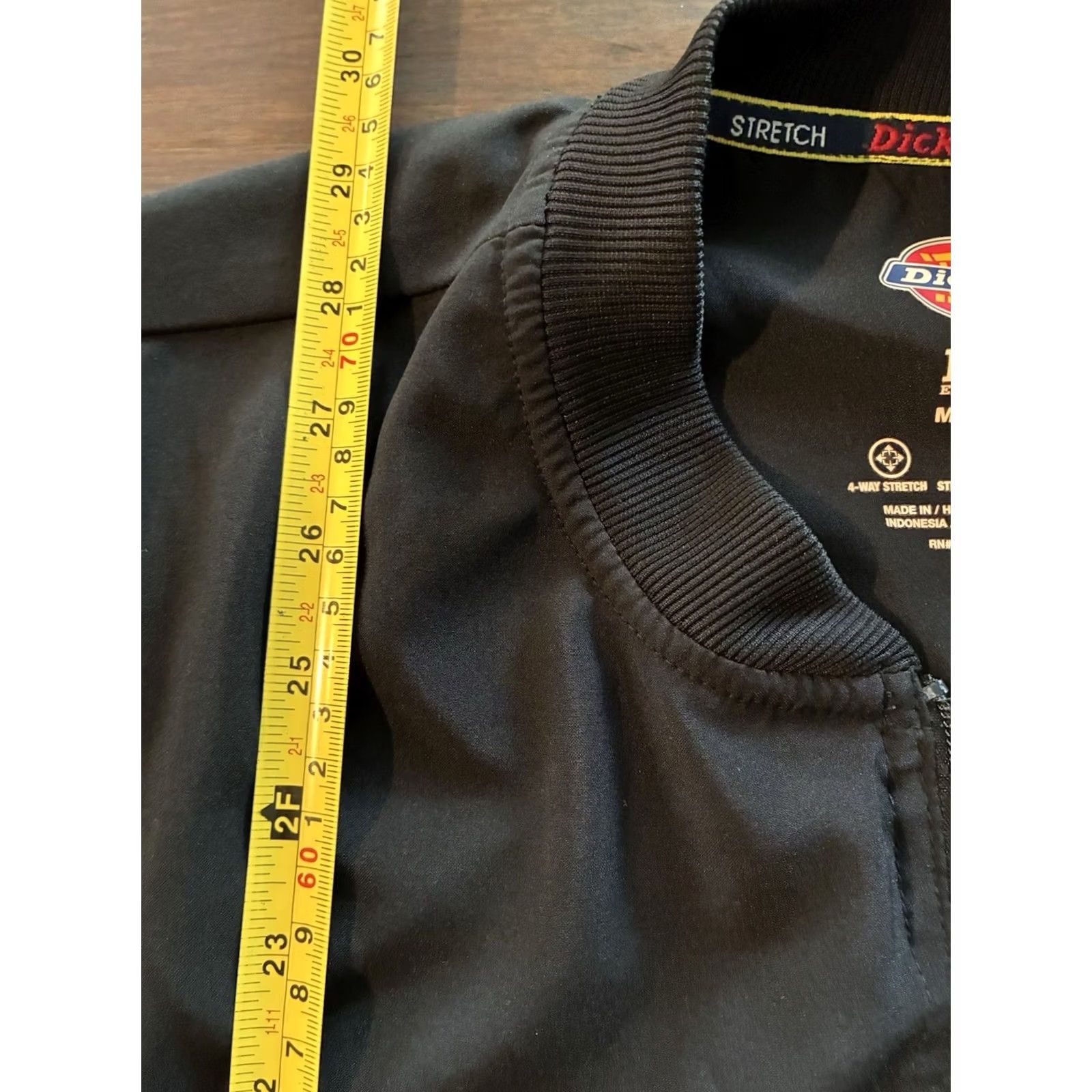 Dickies Dickies scrub Jacket Black Medium 4 Way Stretch Full Zip Mens Size US M / EU 48-50 / 2 - 6 Thumbnail
