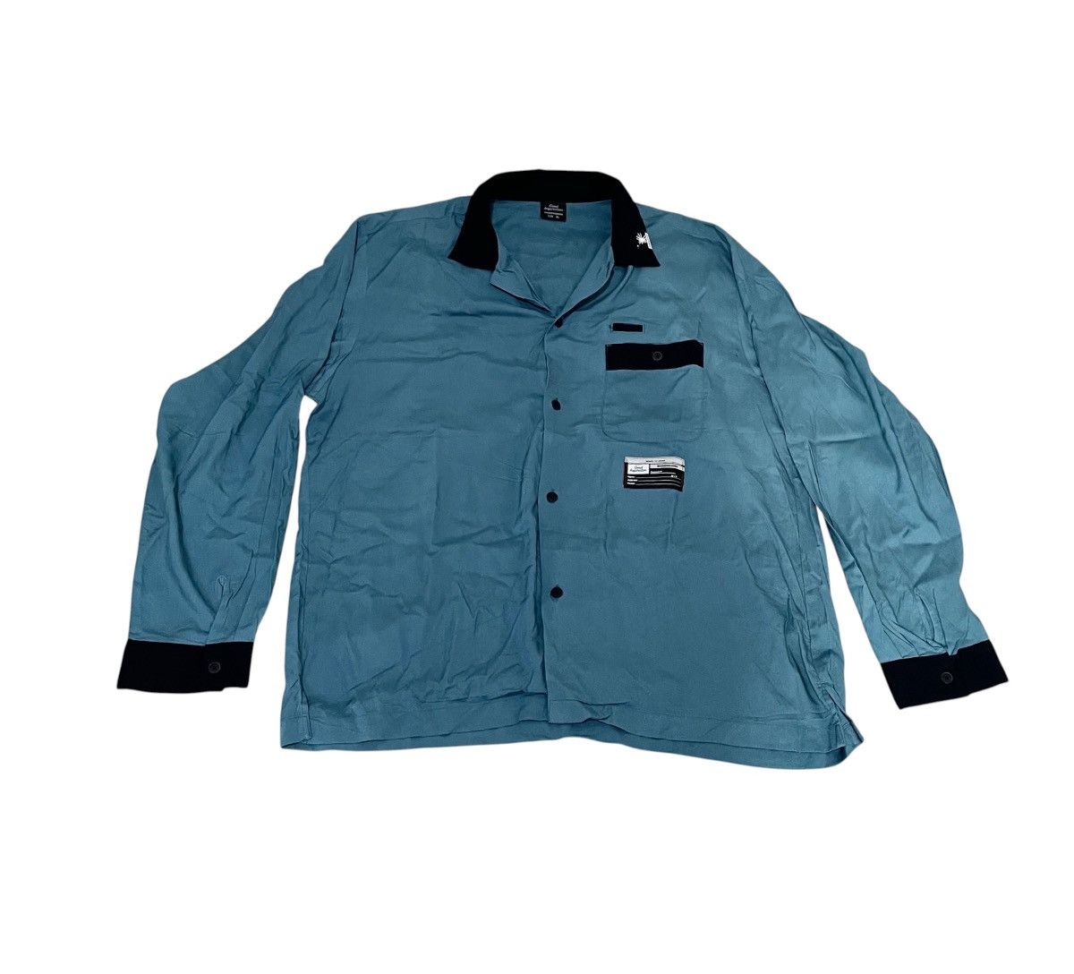 Maison MIHARA YASUHIRO Miharayasuhiro x gu two tone flowy rayon shirt Size US XL / EU 56 / 4 - 1 Thumbnail