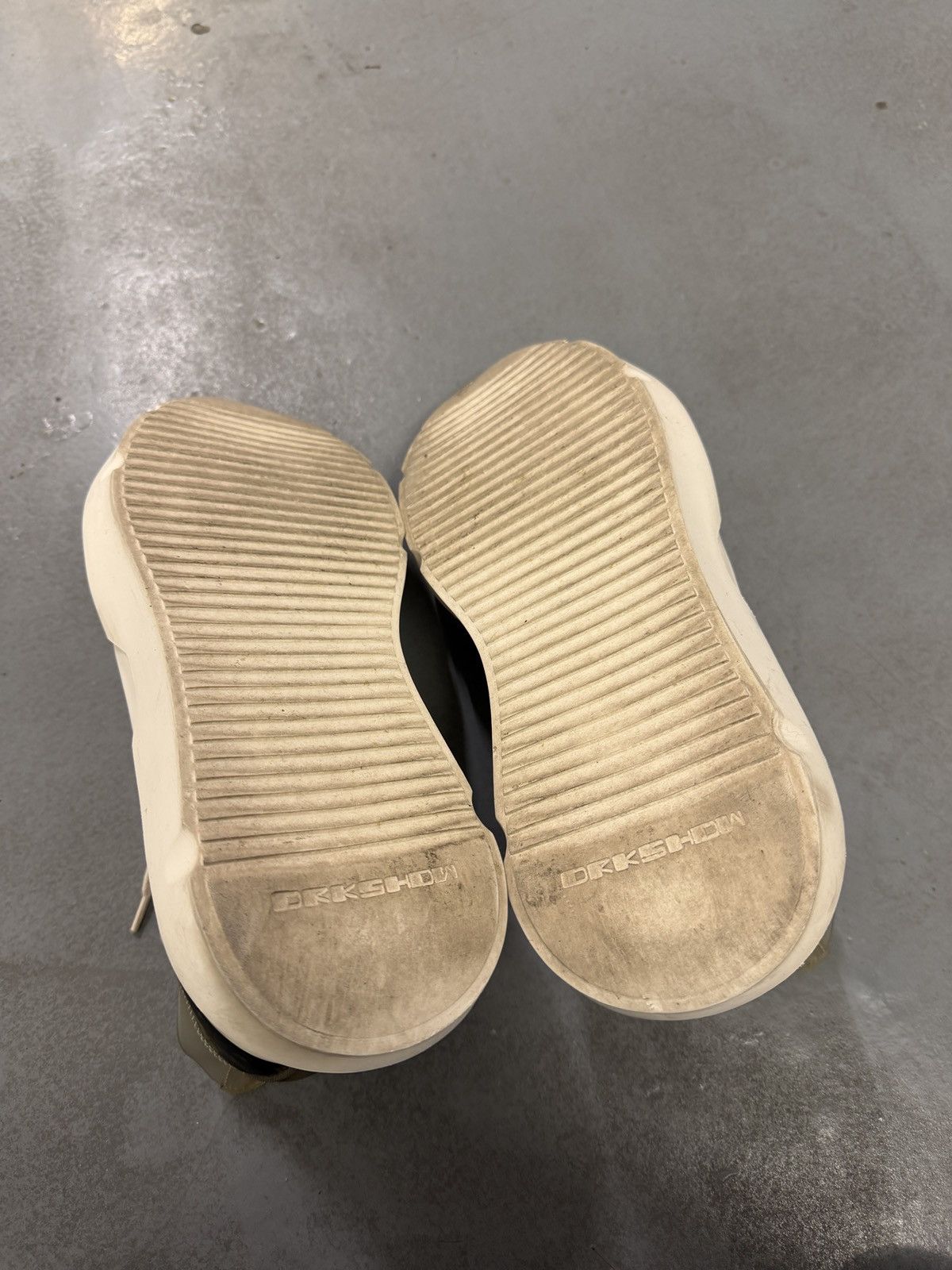 Rick Owens Drkshdw Rick Owens Drkshdw Transparent Abstract Low Sneakers Size US 8 / EU 41 - 10 Thumbnail