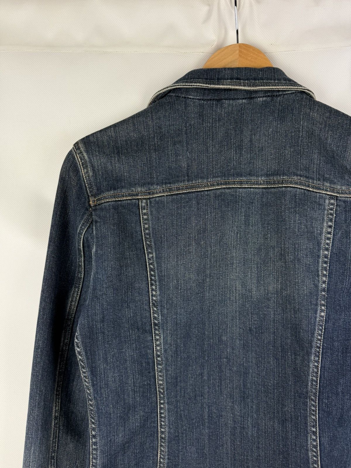 Burberry Burberry London Vintage Ladies Denim Blazer Jacket Size US 8 Size M / US 6-8 / IT 42-44 - 21 Thumbnail