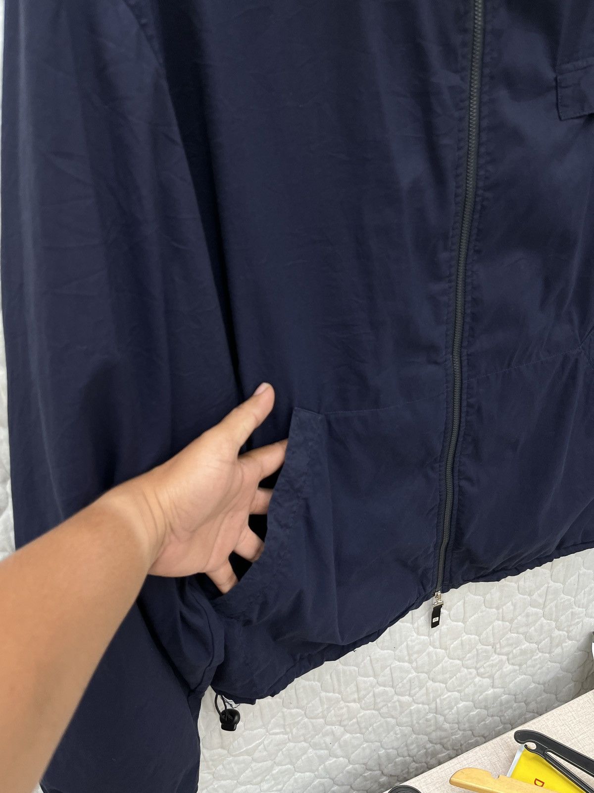Giorgio Armani 🔥🔥🔥ARCHIVE GIORGIO ARMANI HOODIE LIGHT JACKET Size US L / EU 52-54 / 3 - 8 Thumbnail