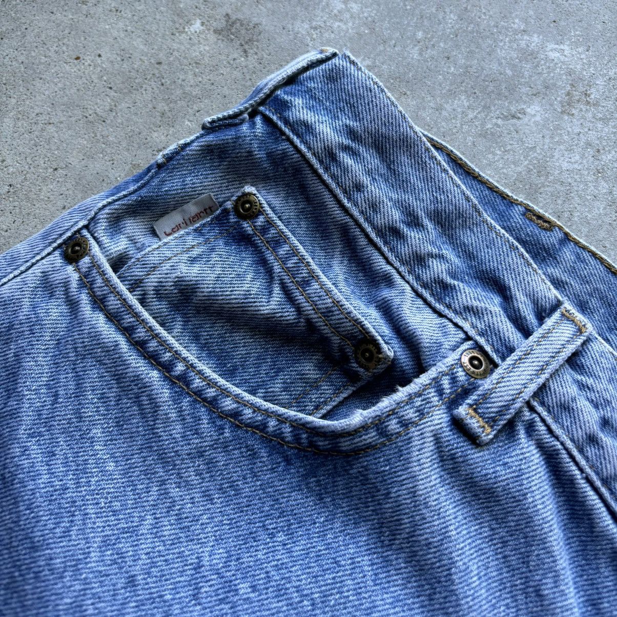 Other vintage Y2K CARHARTT Baggy Denim Classic Relaxed Fit jeans Size US 36 / EU 52 - 11 Thumbnail