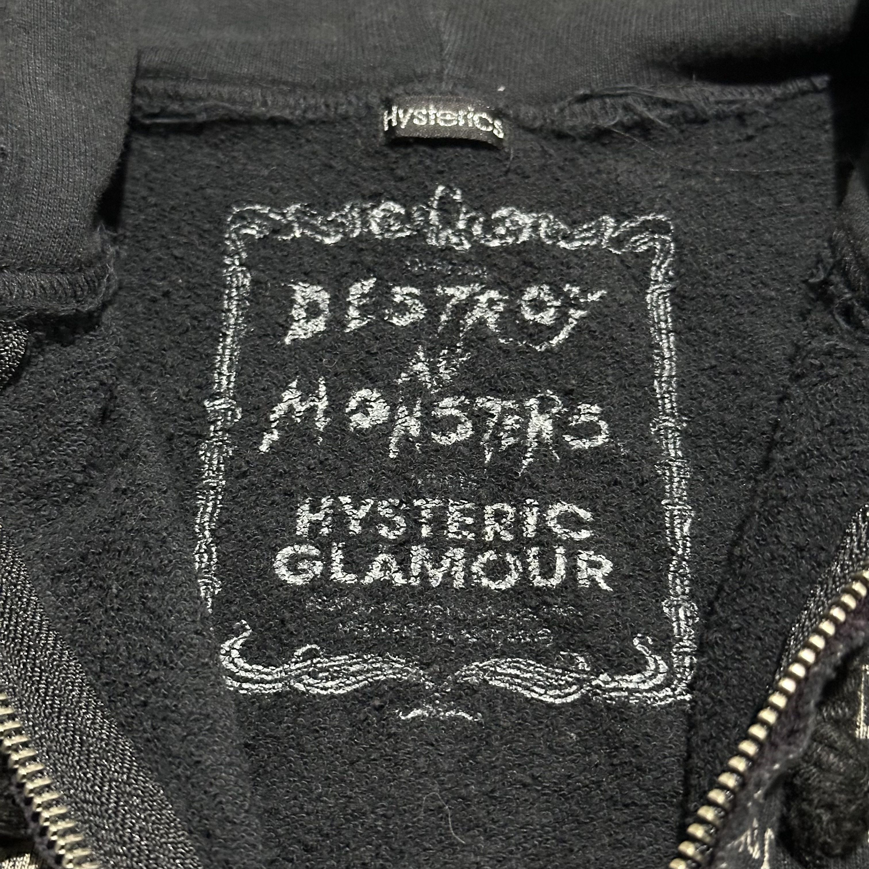 Hysteric Glamour Hysteric Glamour Zip Hoodie Size US XS / EU 42 / 0 - 7 Thumbnail