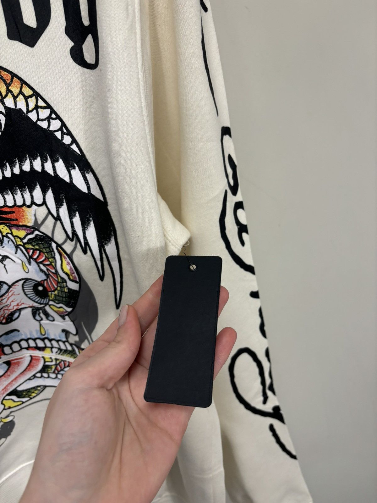 Ed Hardy Ed Hardy Tattoo Skull Eagle Logo NEW Hype Y2K Hoodie Size US M / EU 48-50 / 2 - 13 Thumbnail