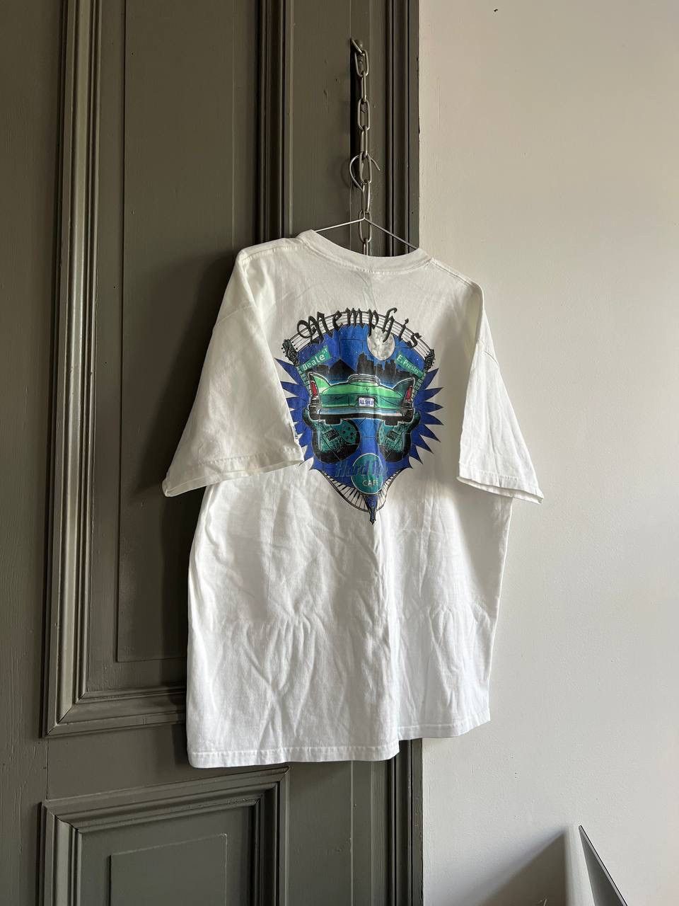Hard Rock Cafe × Vintage Vintage Hard Rock Cafe Memphis Vintage Made in USA Size US XL / EU 56 / 4 - 6 Thumbnail