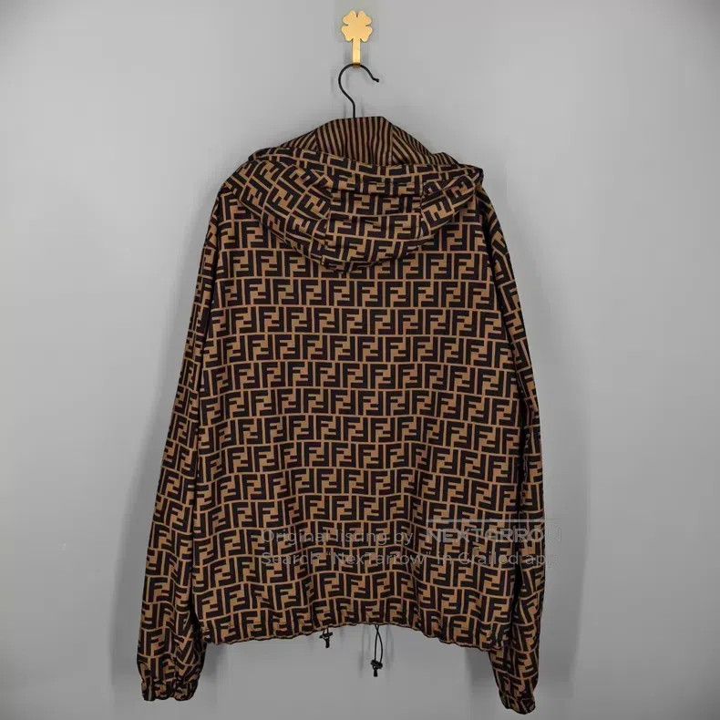 Fendi Fendi Full Printed Monogram Double F Reversible Jacket Size US M / EU 48-50 / 2 - 2 Thumbnail