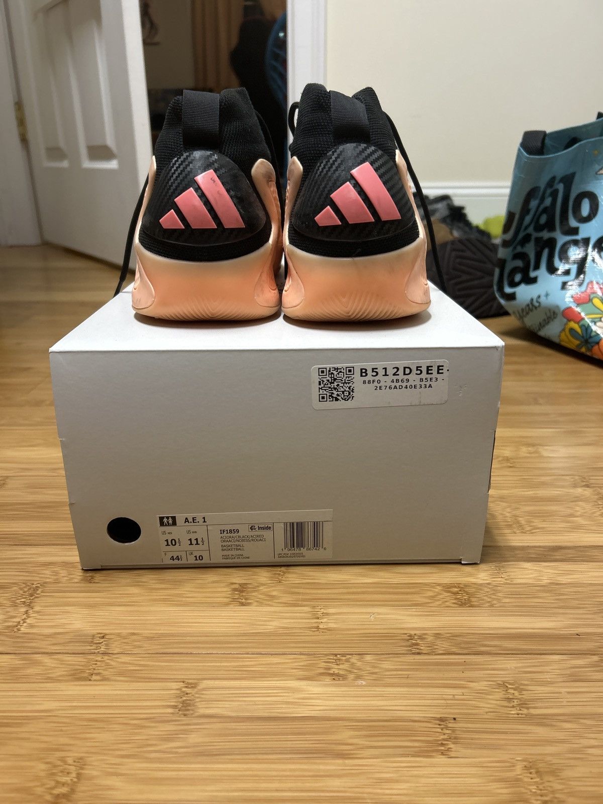 Adidas Adidas AE1 high Georgia Peach Size US 10.5 / EU 43-44 - 4 Thumbnail