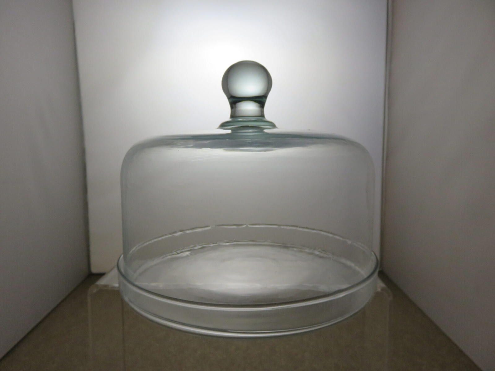The Unbranded Brand Dessert Serving Dish Desert Cloche cake Dome Display 7" Size ONE SIZE - 3 Thumbnail