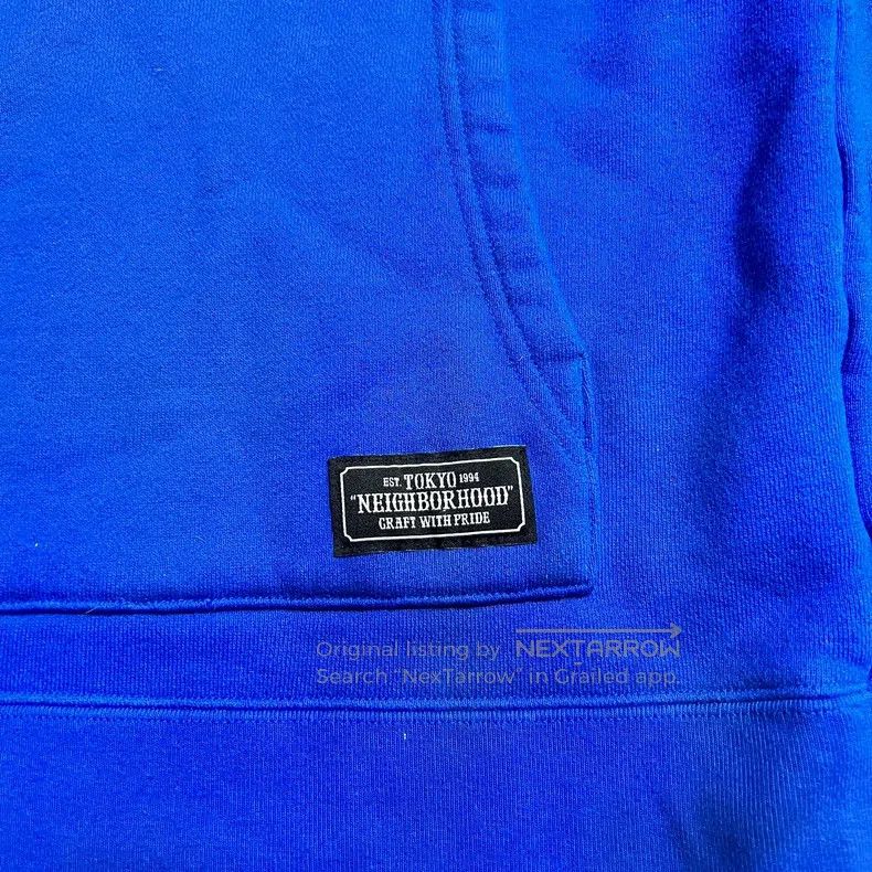 Neighborhood Neighborhood Blue Hooded Sweatshirt Size US XL / EU 56 / 4 - 8 Thumbnail