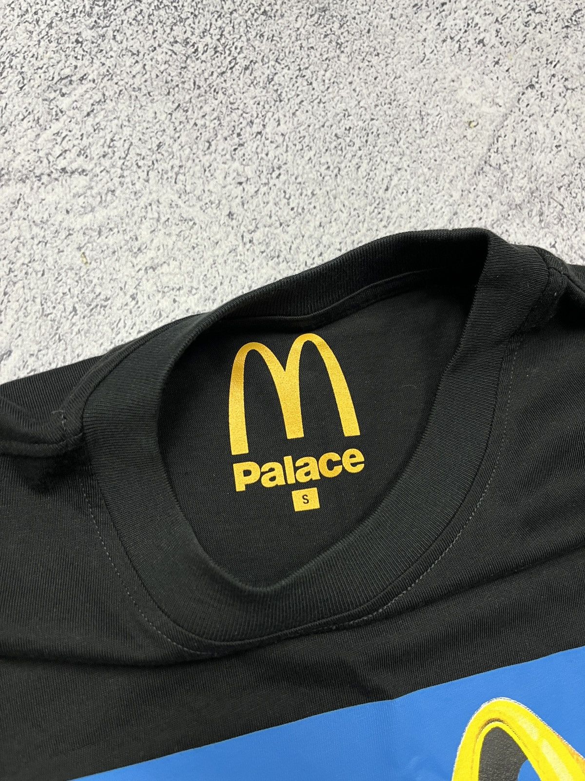 Palace Palace x McDonald’s Sign T-Shirt - Black Limited Graphic Tee Size US S / EU 44-46 / 1 - 6 Thumbnail