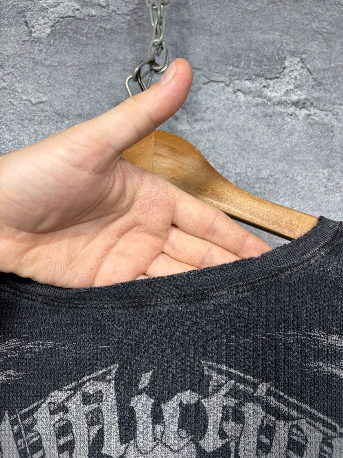 Affliction Affliction The Guardian Sun Faded Distressed Long Sleeve Size US XL / EU 56 / 4 - 19 Thumbnail