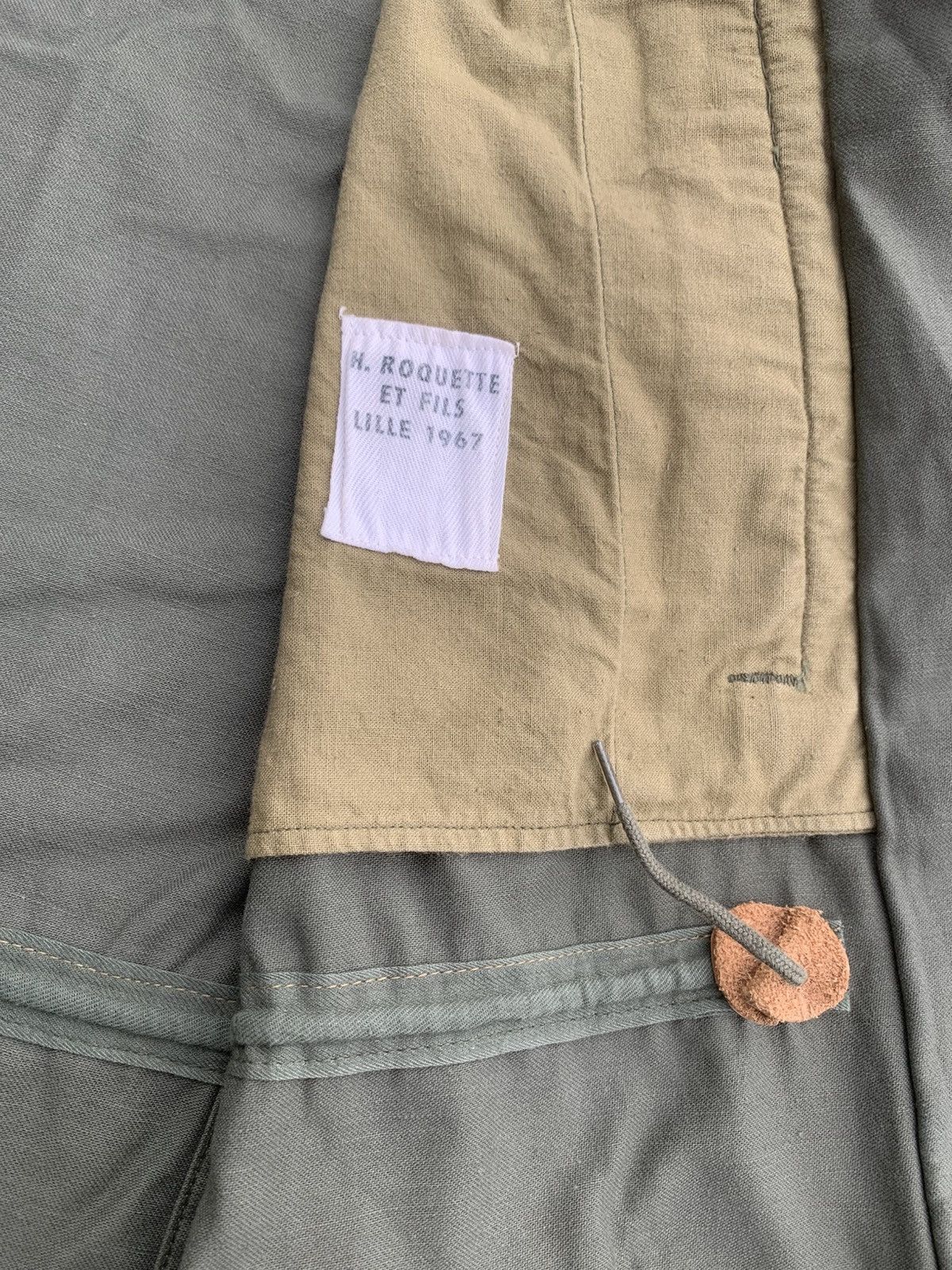 Vintage Vintage WW 2 1967 France 🇫🇷 Military Jacket Canvas Size US L / EU 52-54 / 3 - 7 Thumbnail