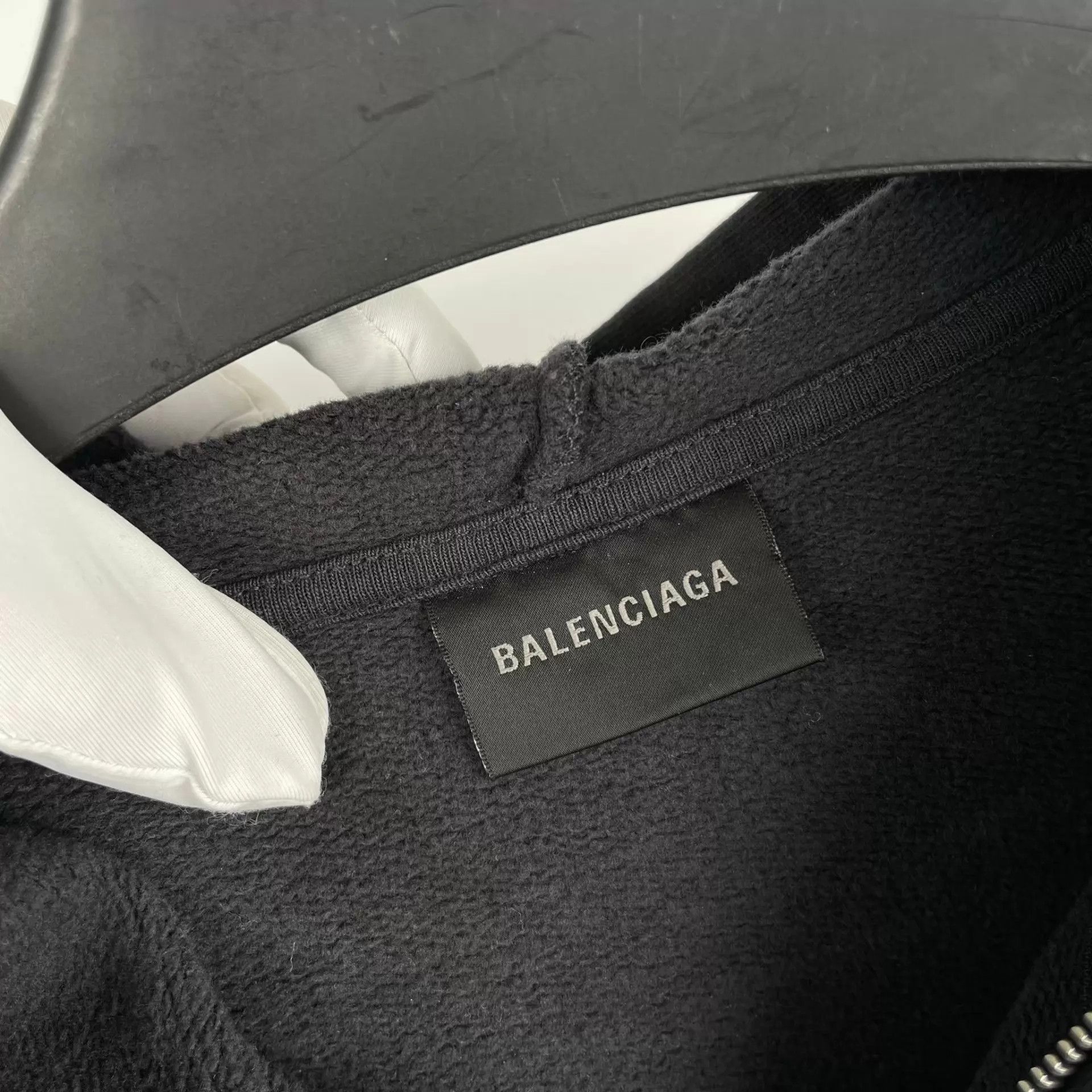 Balenciaga Balenciaga Distressed Ripped Black Jacket Size 3 Size US L / EU 52-54 / 3 - 3 Thumbnail