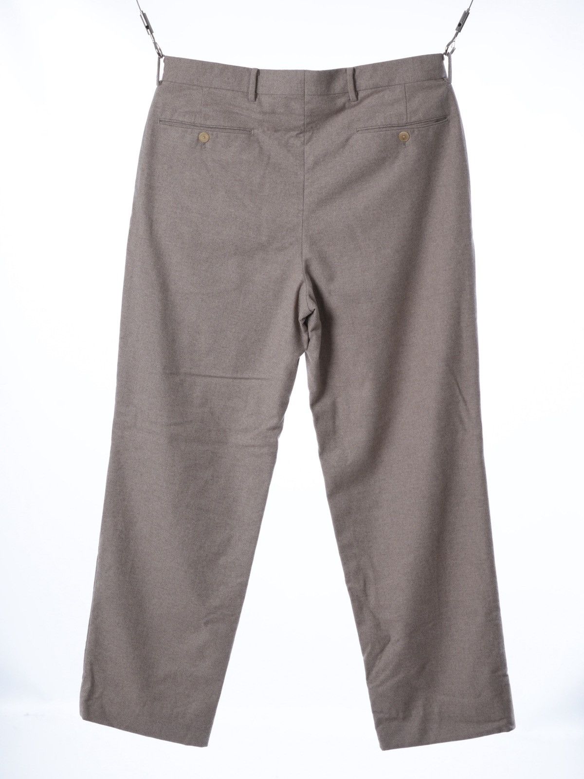 Auralee Auralee Light Wool Gabardine Trousers - Grey - Size 4 Size US 34 / EU 50 - 2 Thumbnail