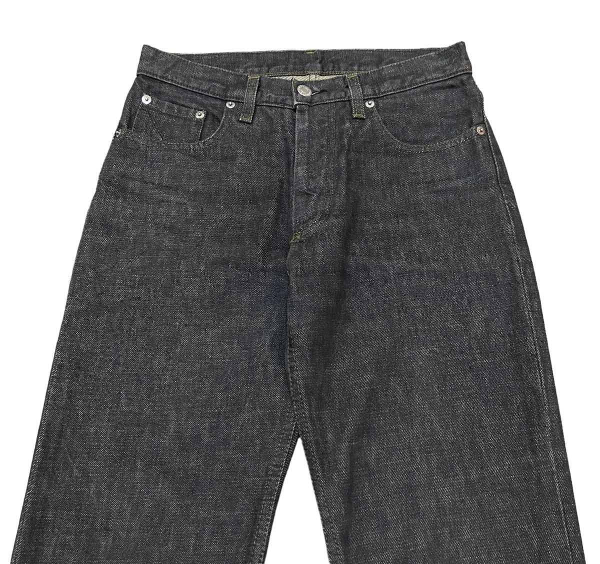 Helmut Lang × If Six Was Nine × Vintage Rare Design Vintage Brand Helmut Lang Grey Jeans 1998s Size US 27 - 3 Thumbnail