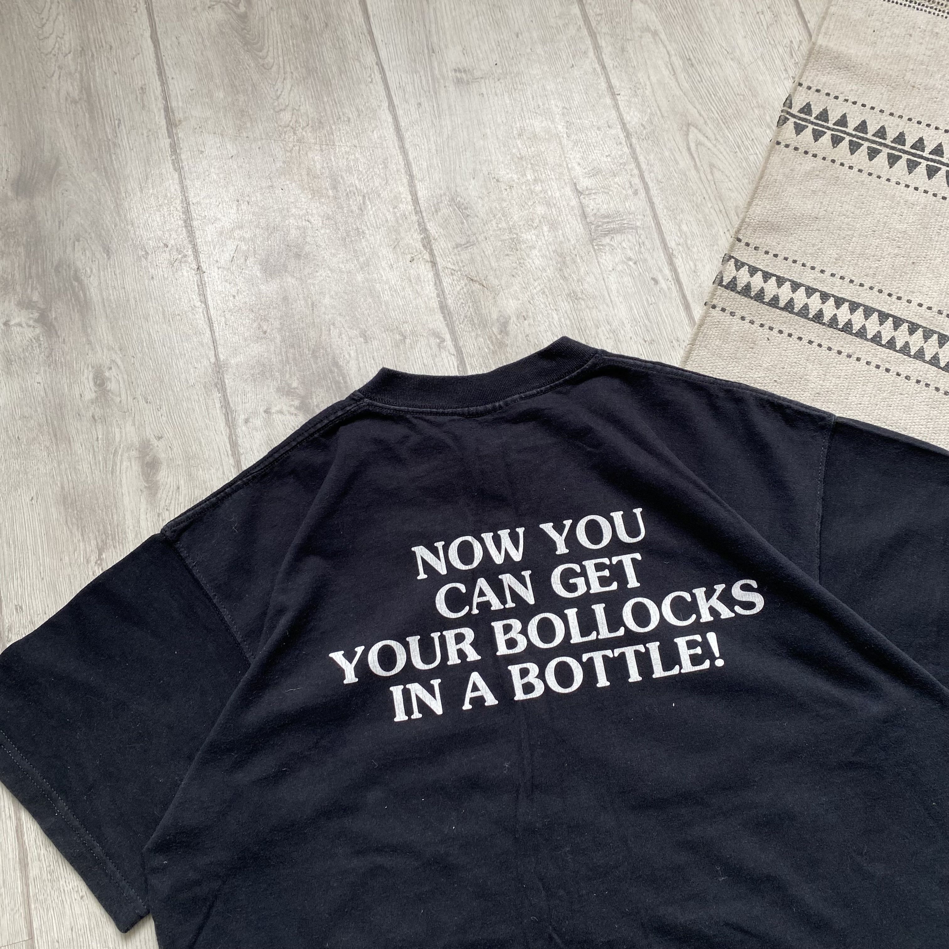 Budweiser 🍻 Vintage 90s Dogs Bollocks Beer tee Corona Stella Artois Size US XL / EU 56 / 4 - 8 Thumbnail